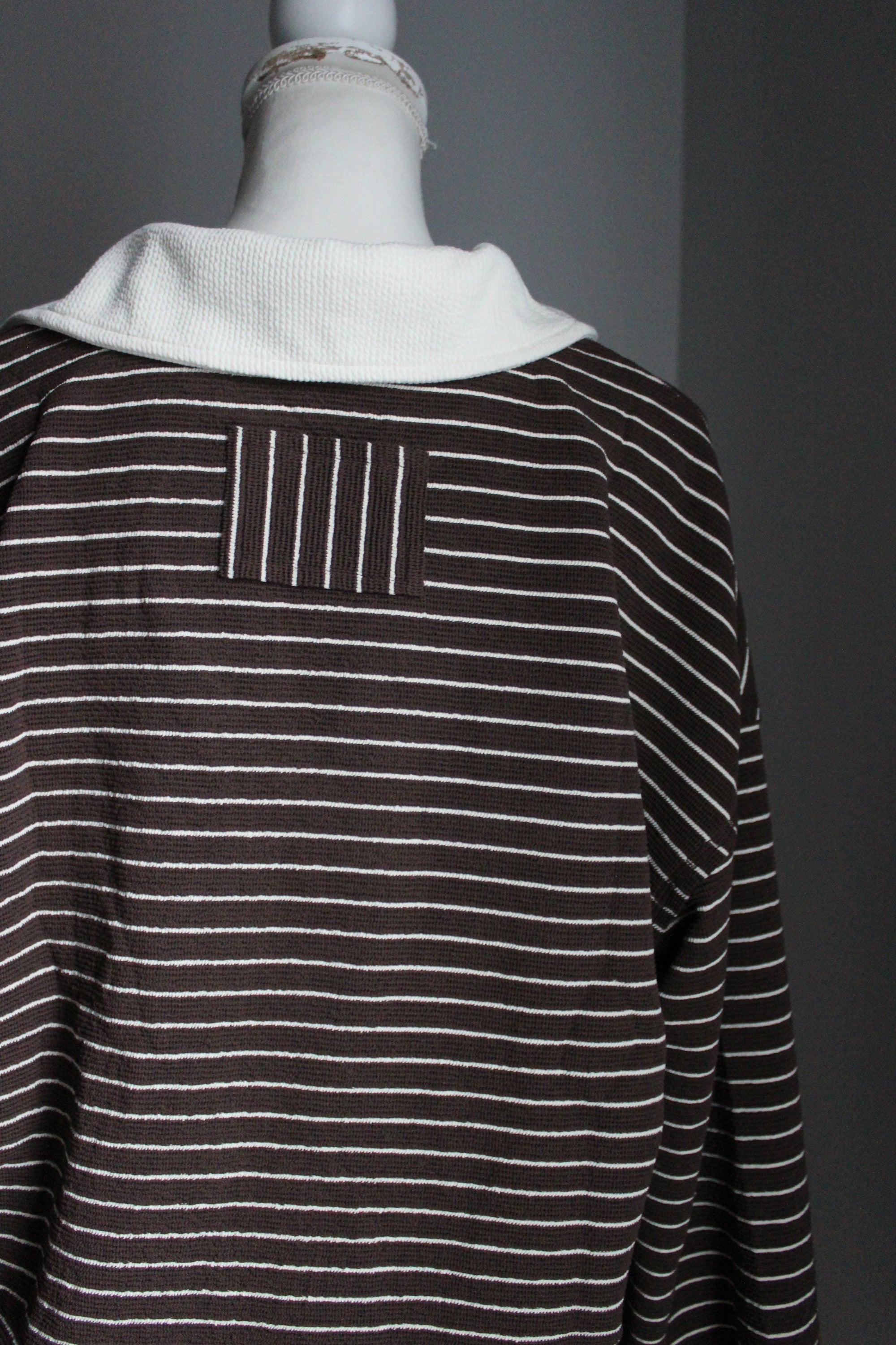 Jane Collared Long Sleeve Top