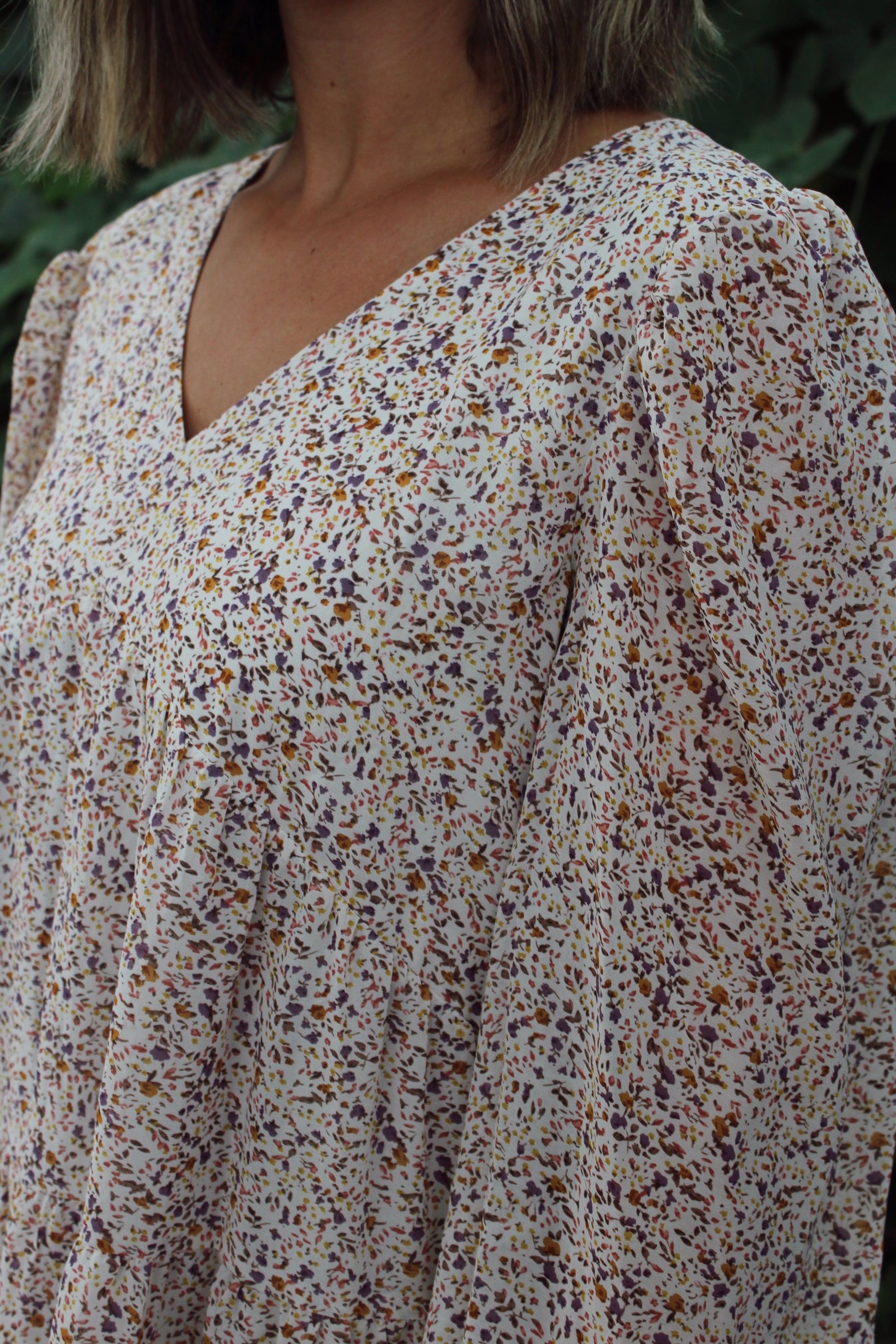 Fall Harvest Tiered Dress