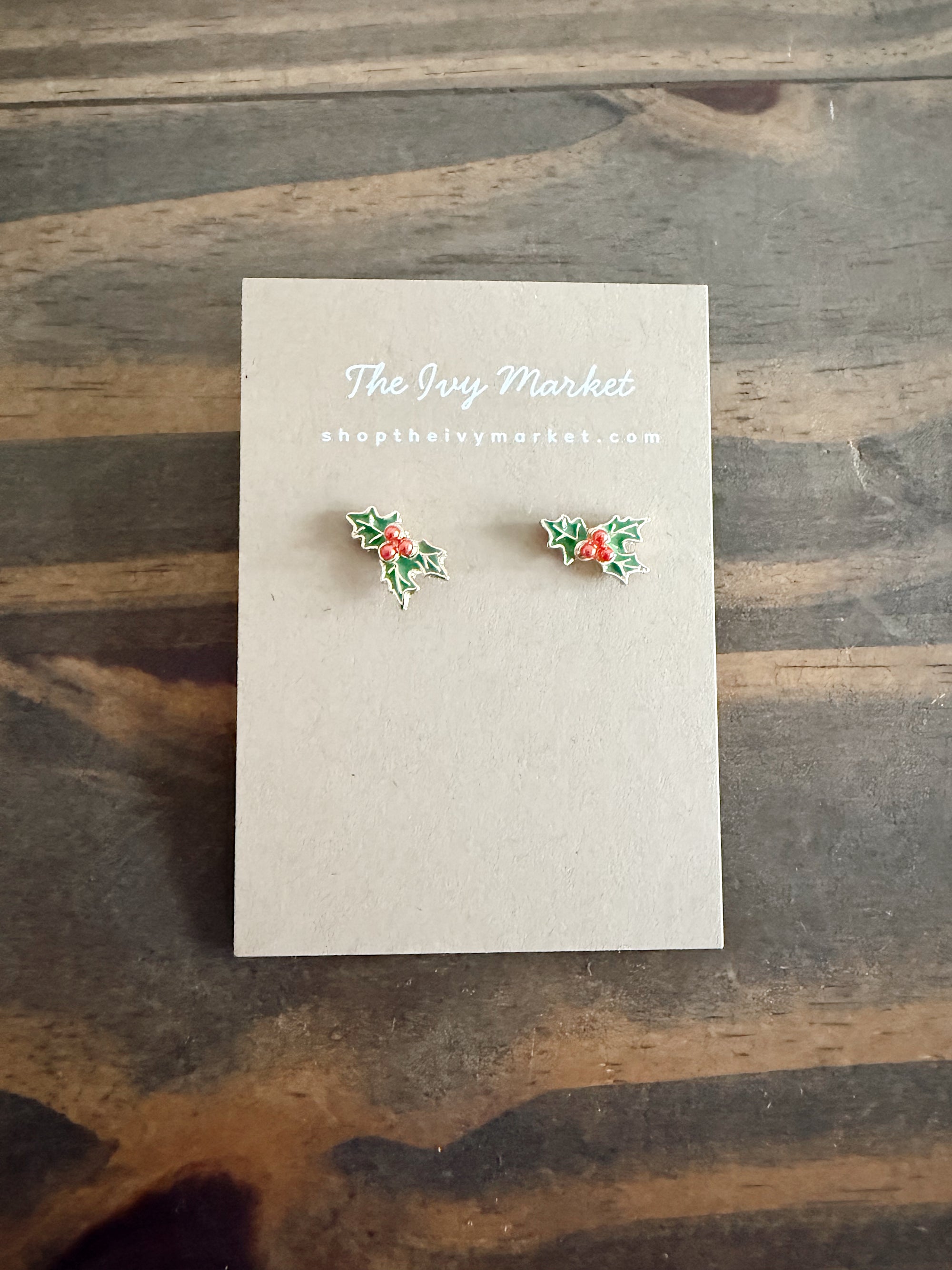 Christmas Spirit Stud Earrings
