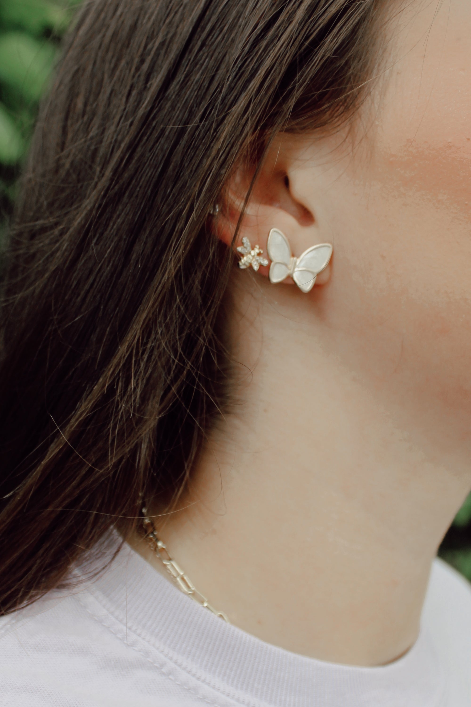 Butterfly Stud Earrings