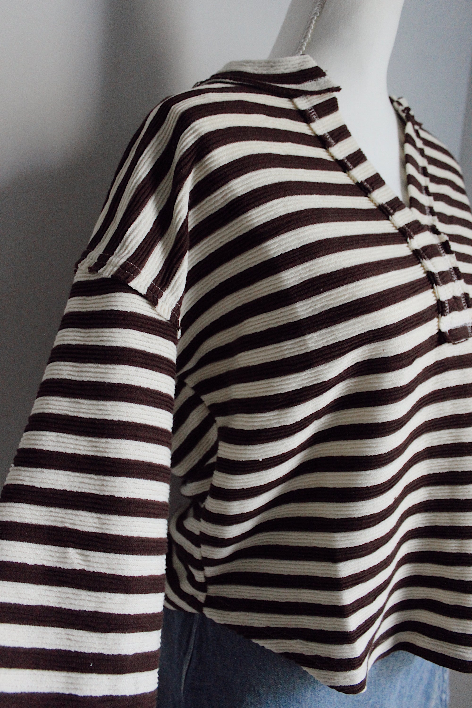 Cabin Weekend Striped Top