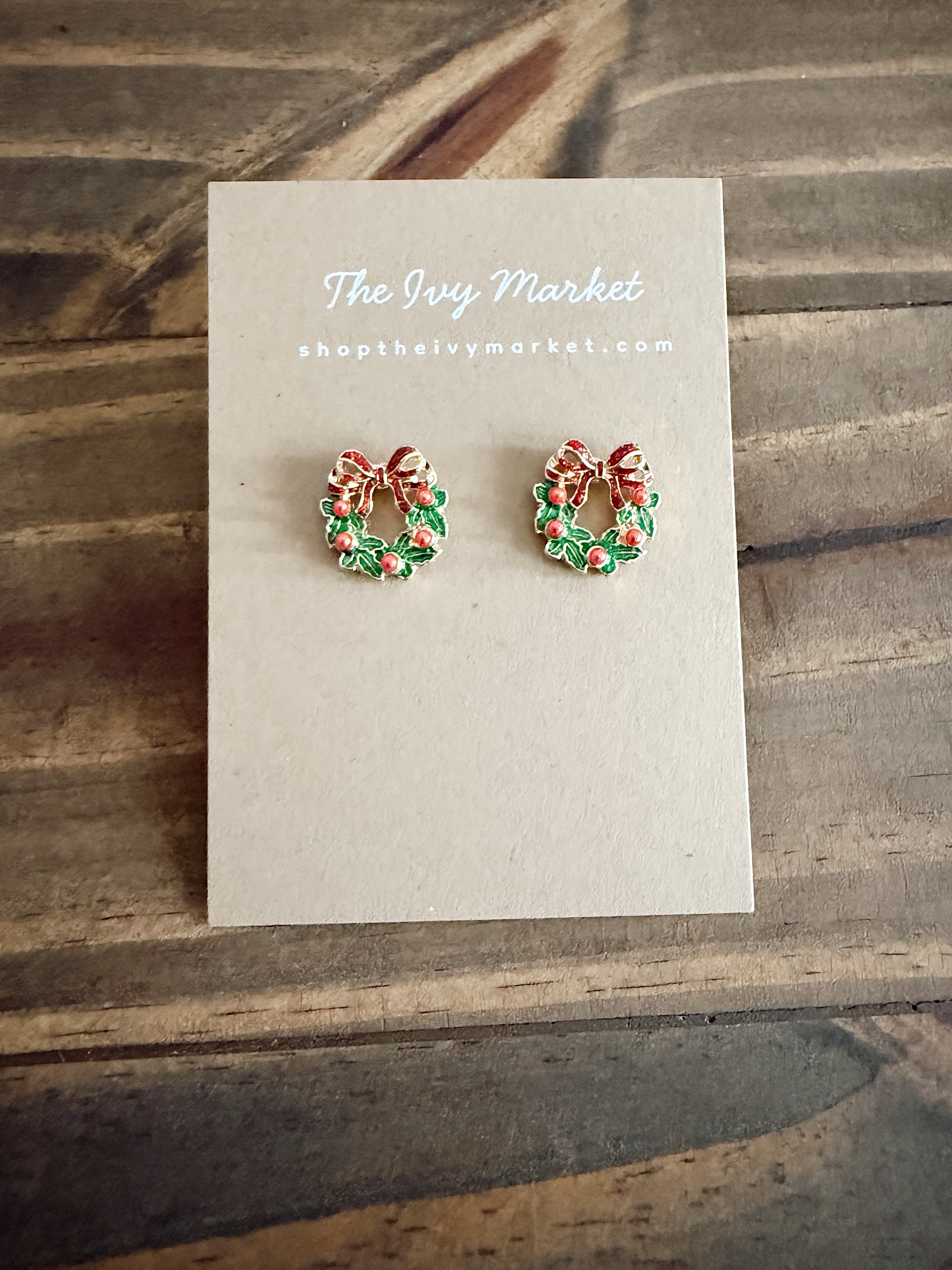 Christmas Spirit Stud Earrings