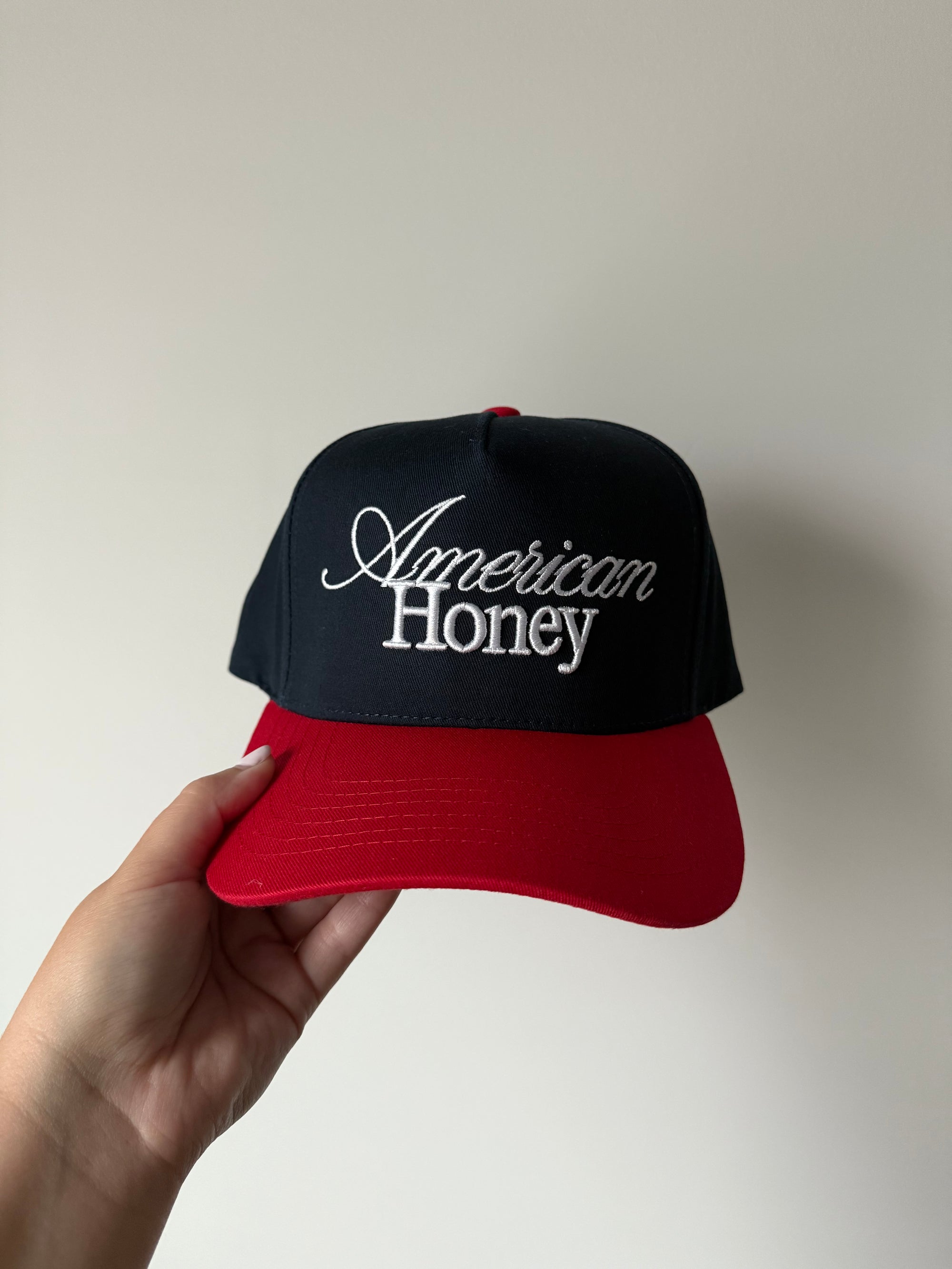 American Honey Embroidered Hat