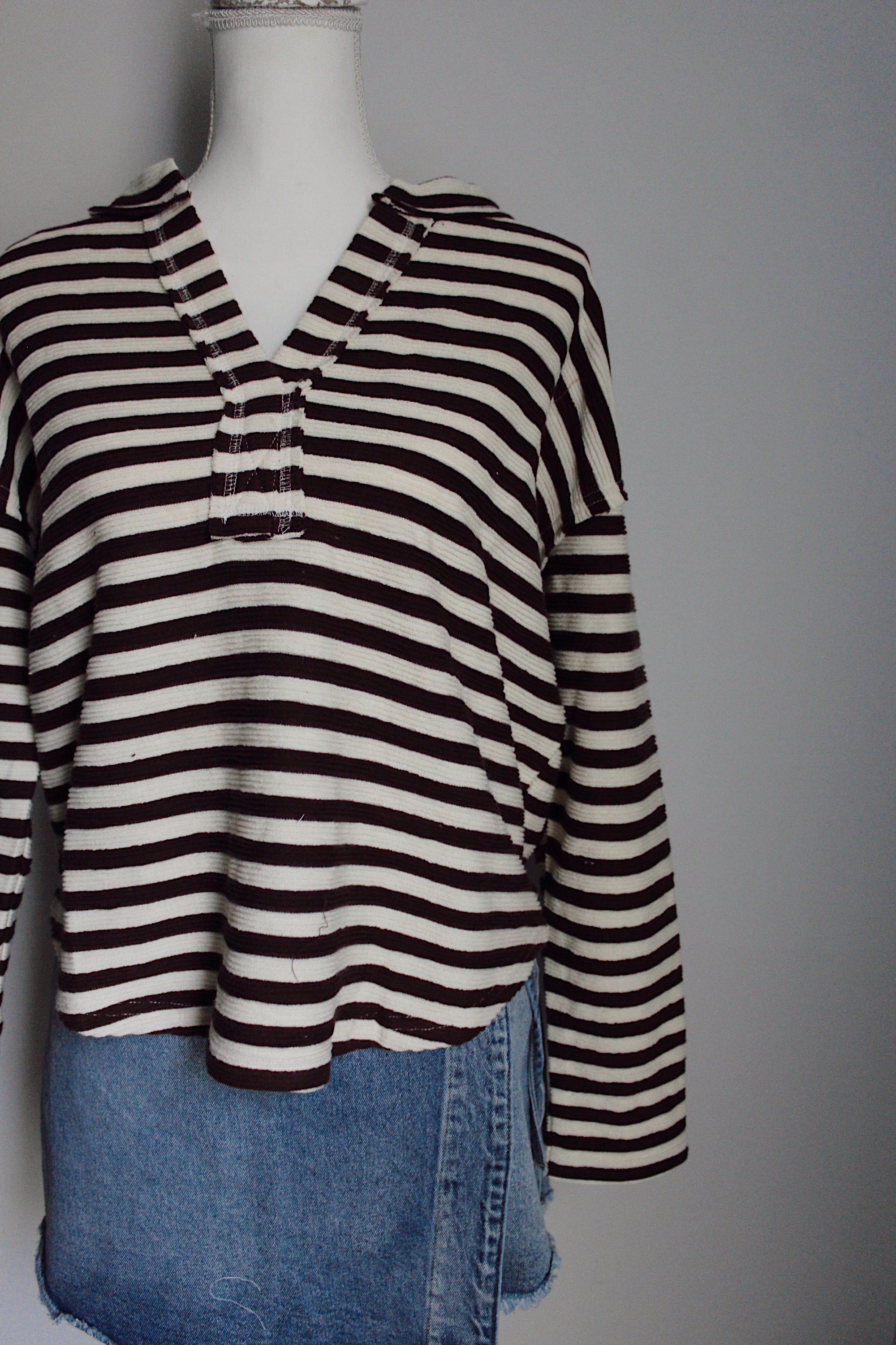 Cabin Weekend Striped Top