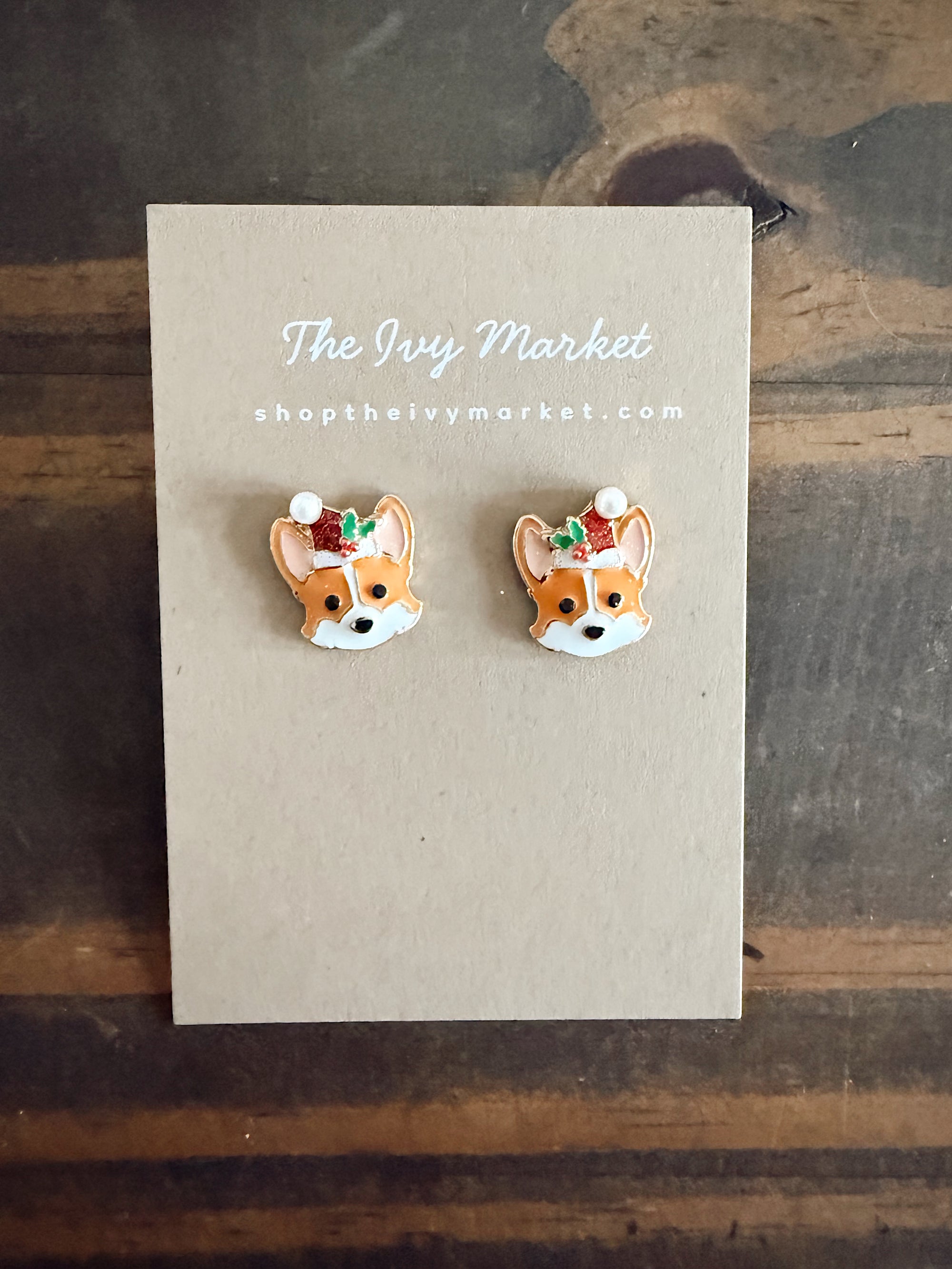 Happy Paw-lidays Stud Earrings