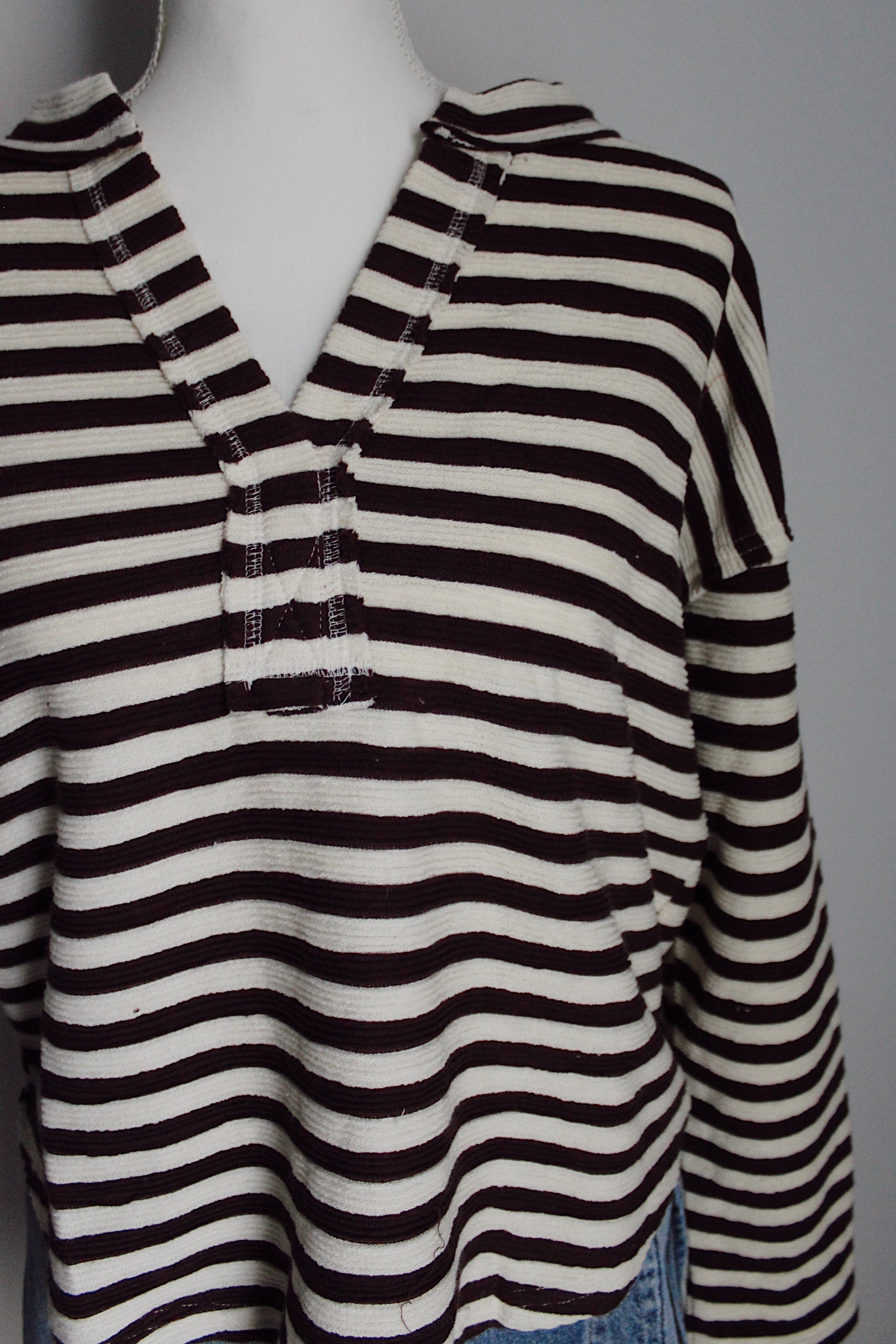 Cabin Weekend Striped Top