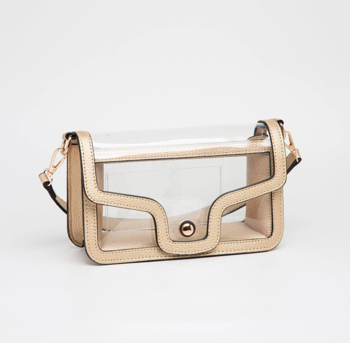 Game Day Shoulder + Crossbody Bag / Gold