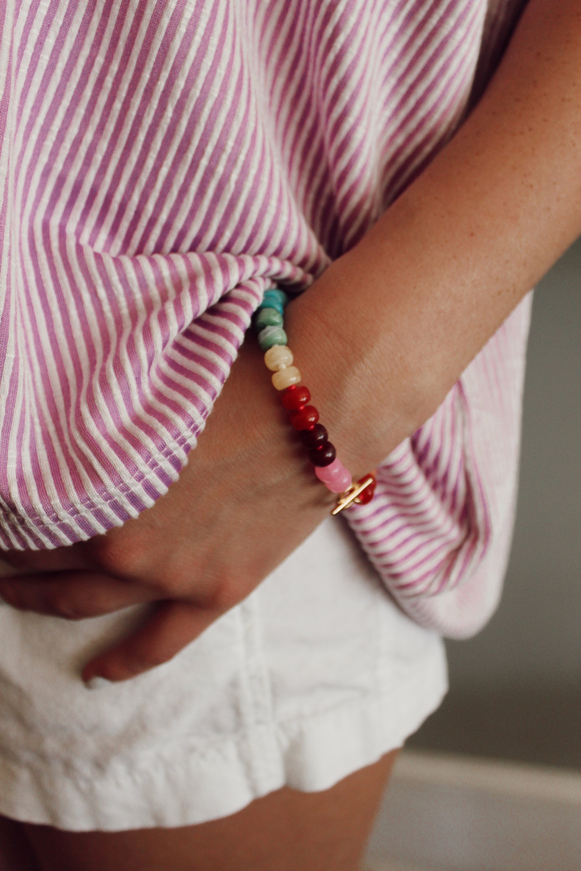 Rainbow Gemstone Bracelet
