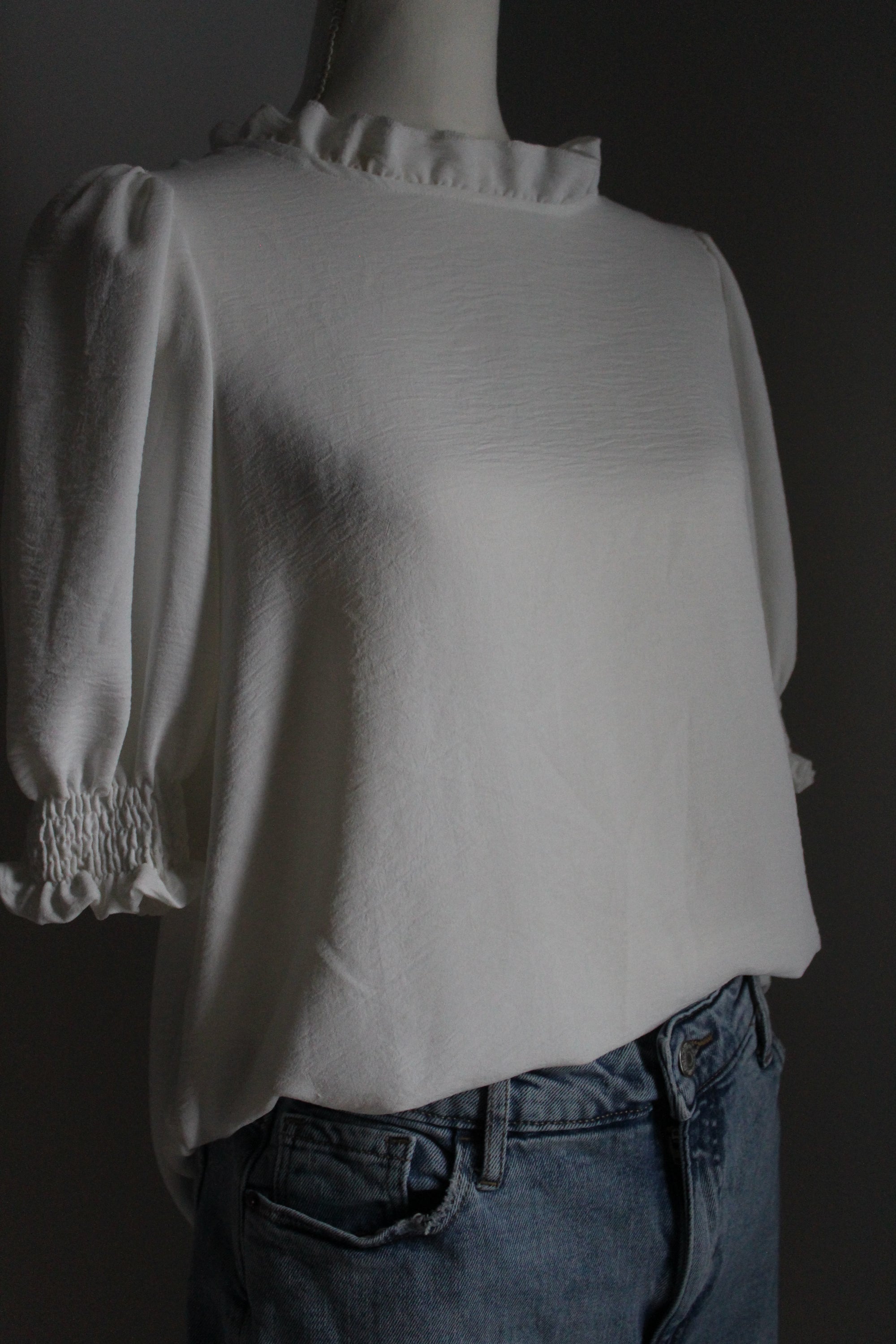 Charlotte Ruffle Sleeve Blouse