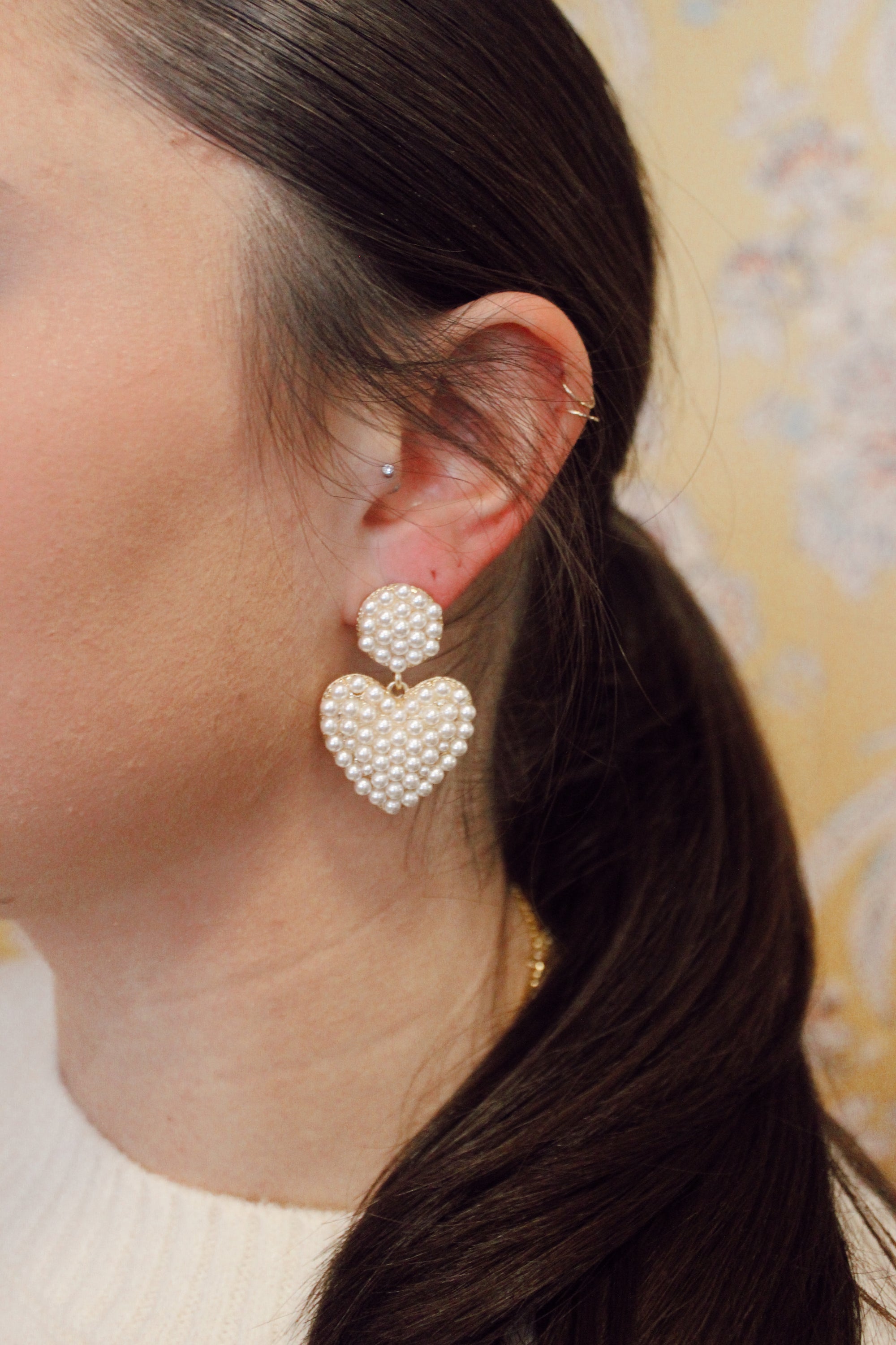 Caviar Pearl Earrings