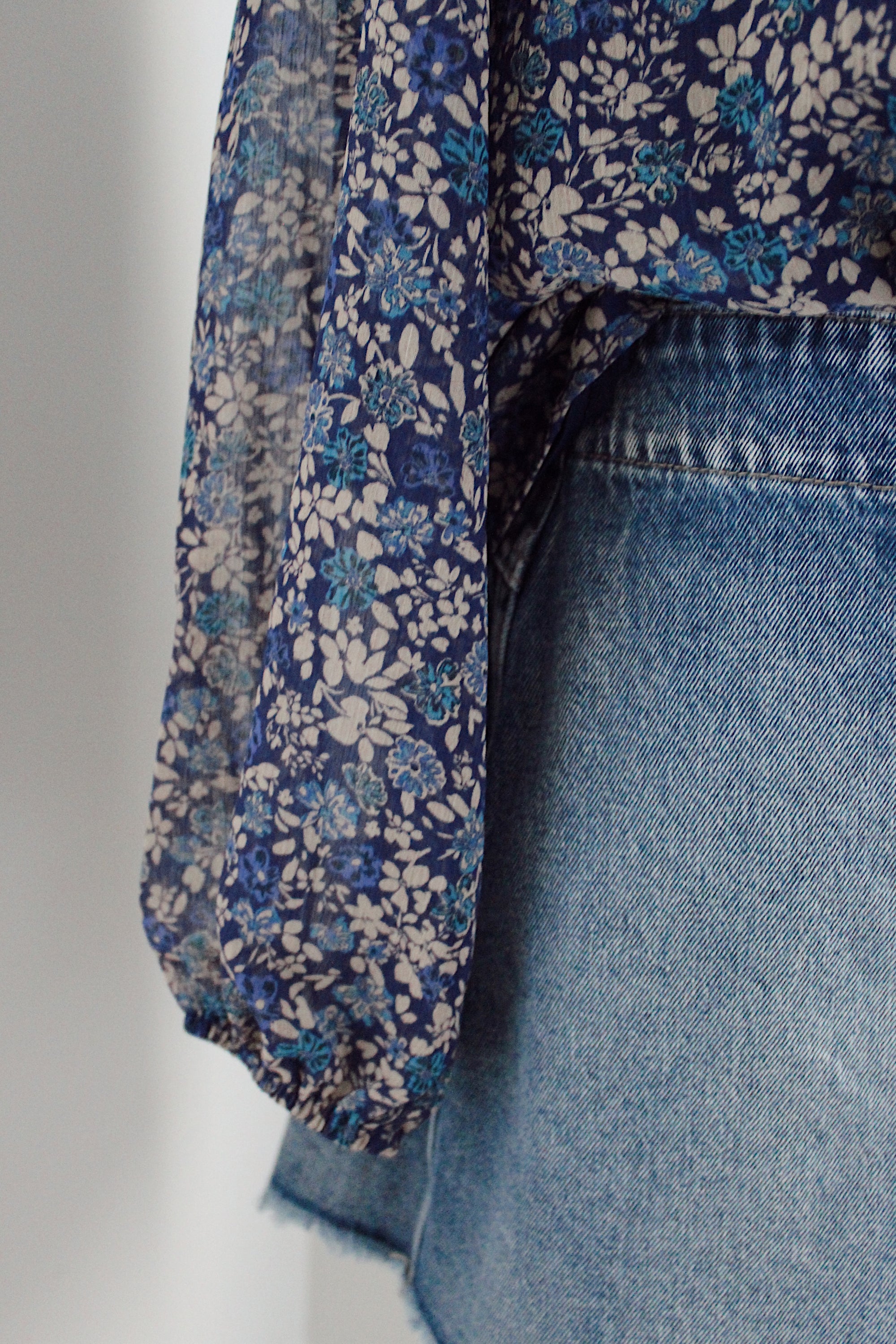 Autumn Meadow Floral Top