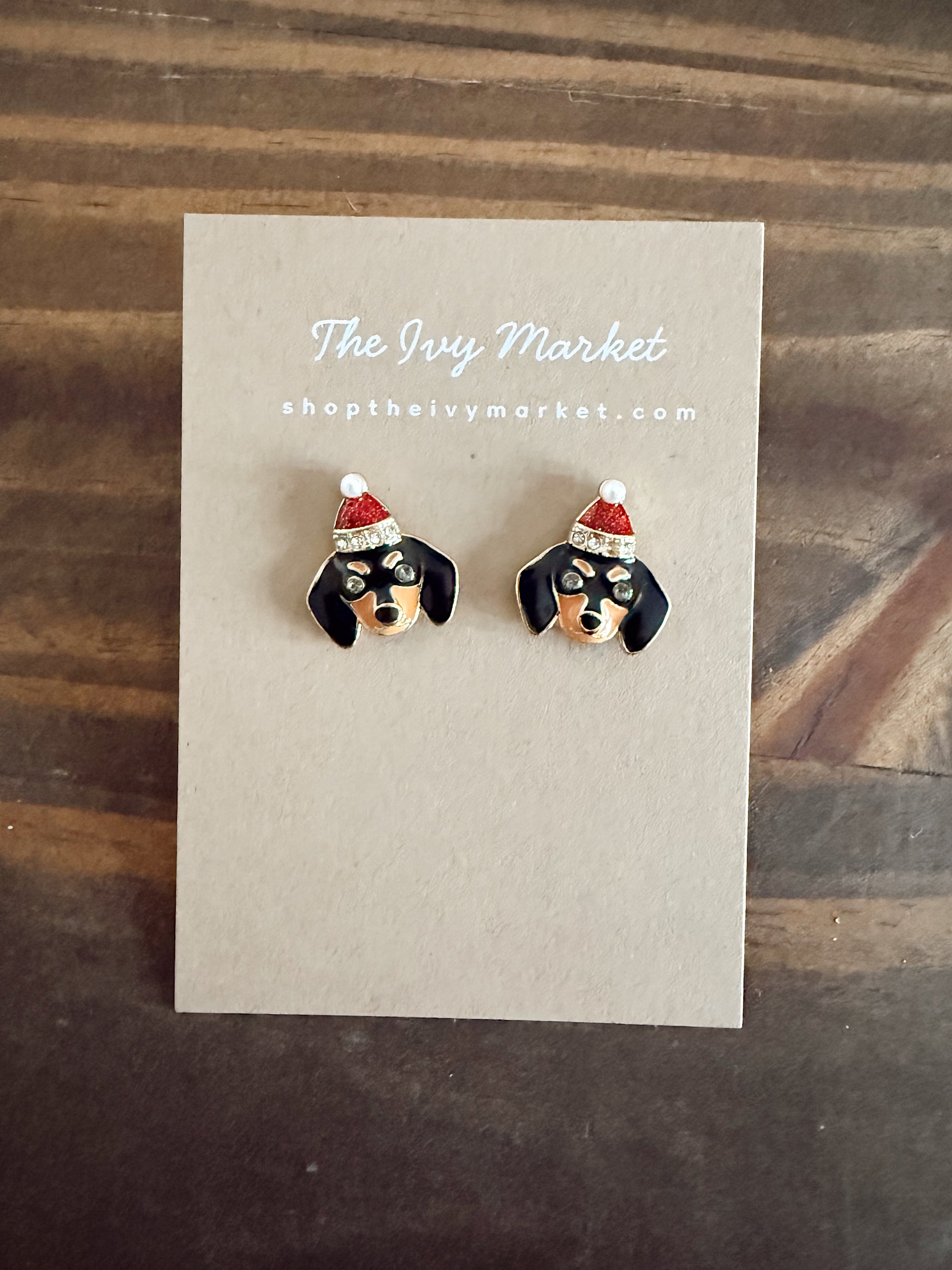 Happy Paw-lidays Stud Earrings