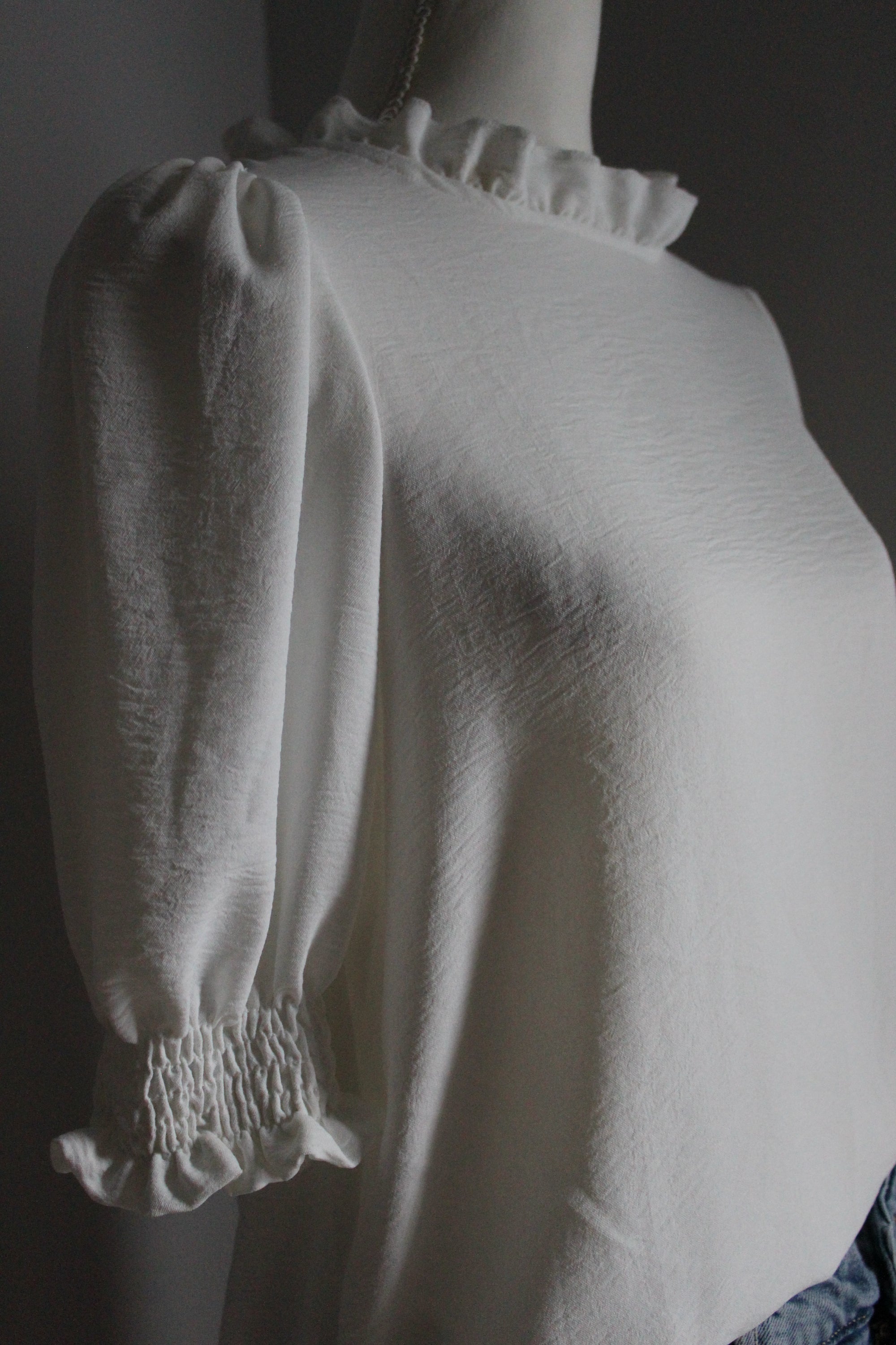 Charlotte Ruffle Sleeve Blouse