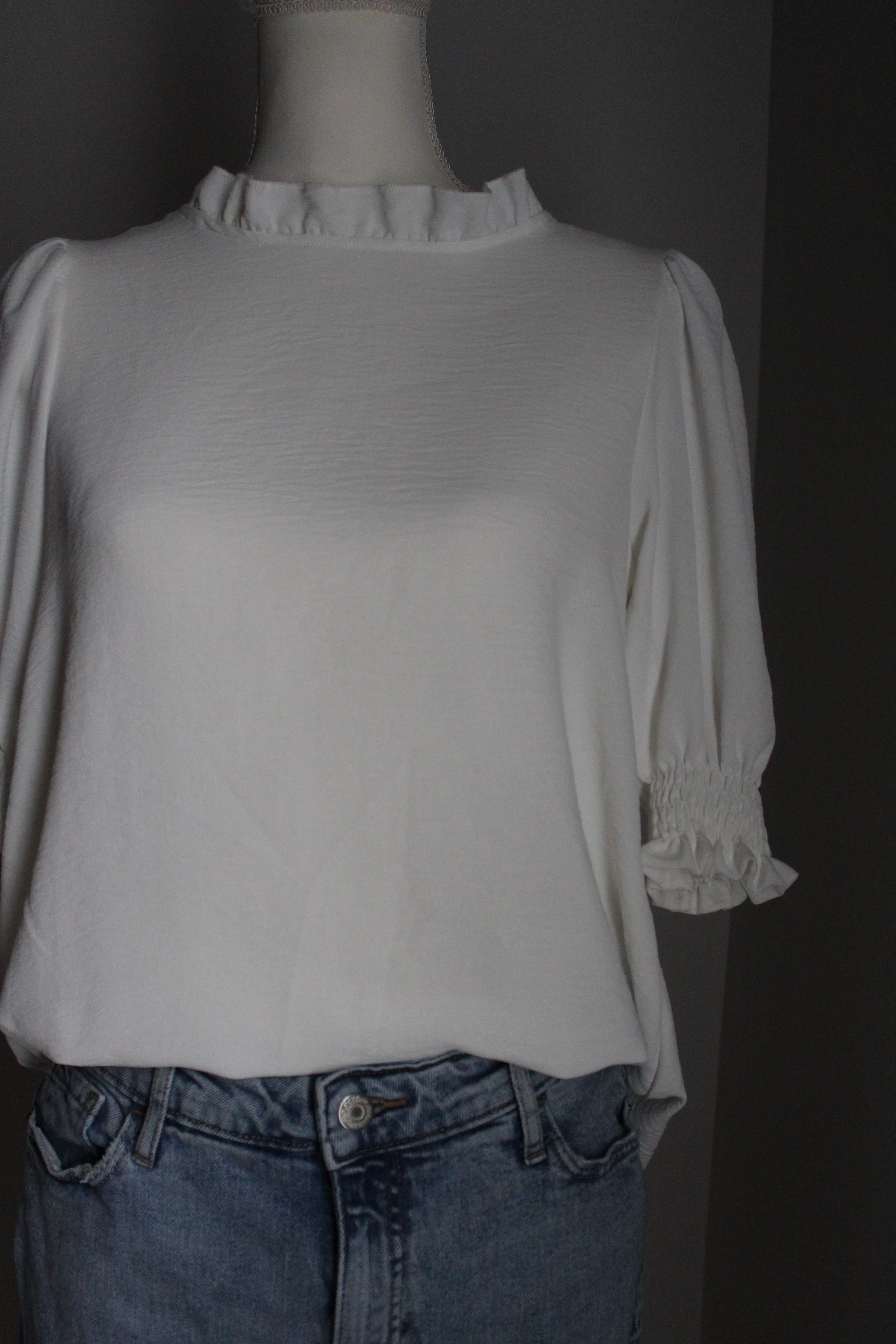 Charlotte Ruffle Sleeve Blouse