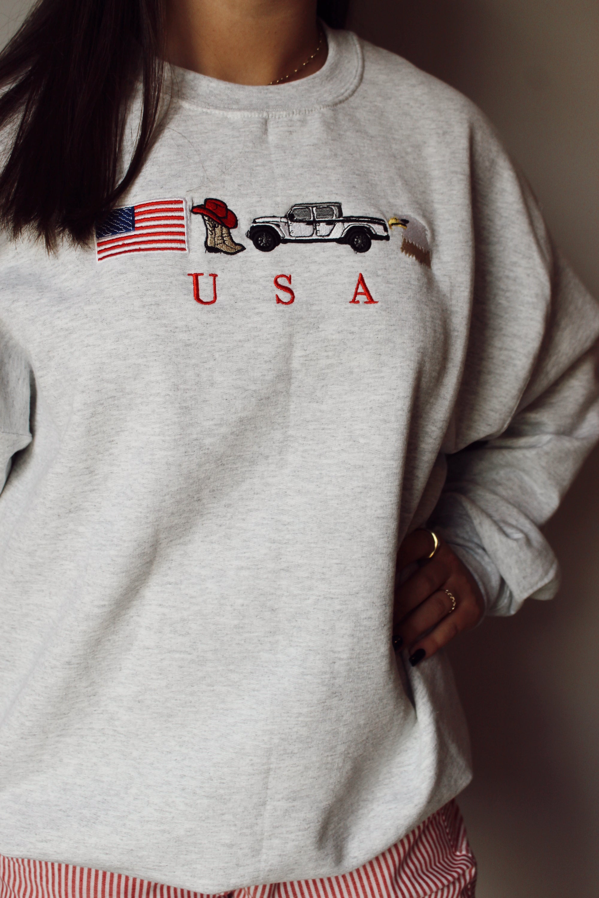 Born in the USA Crewneck