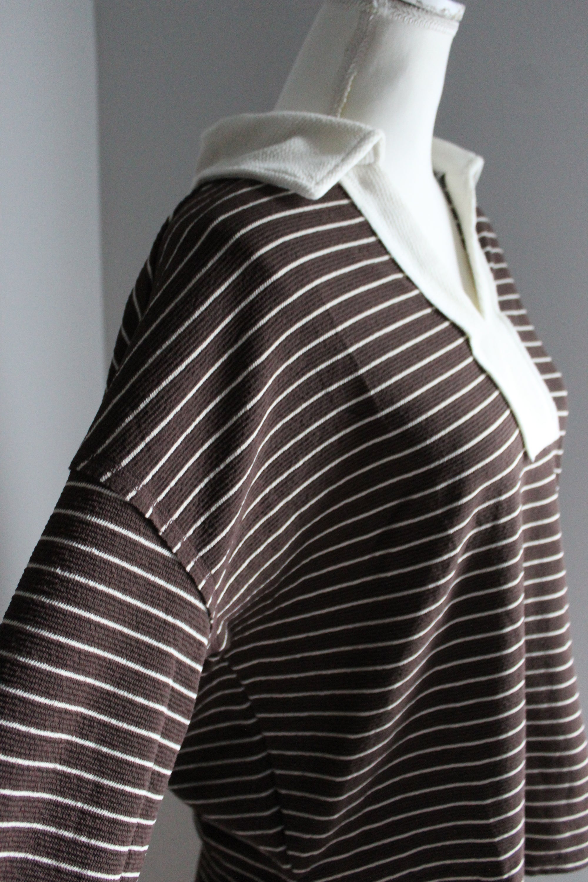Jane Collared Long Sleeve Top