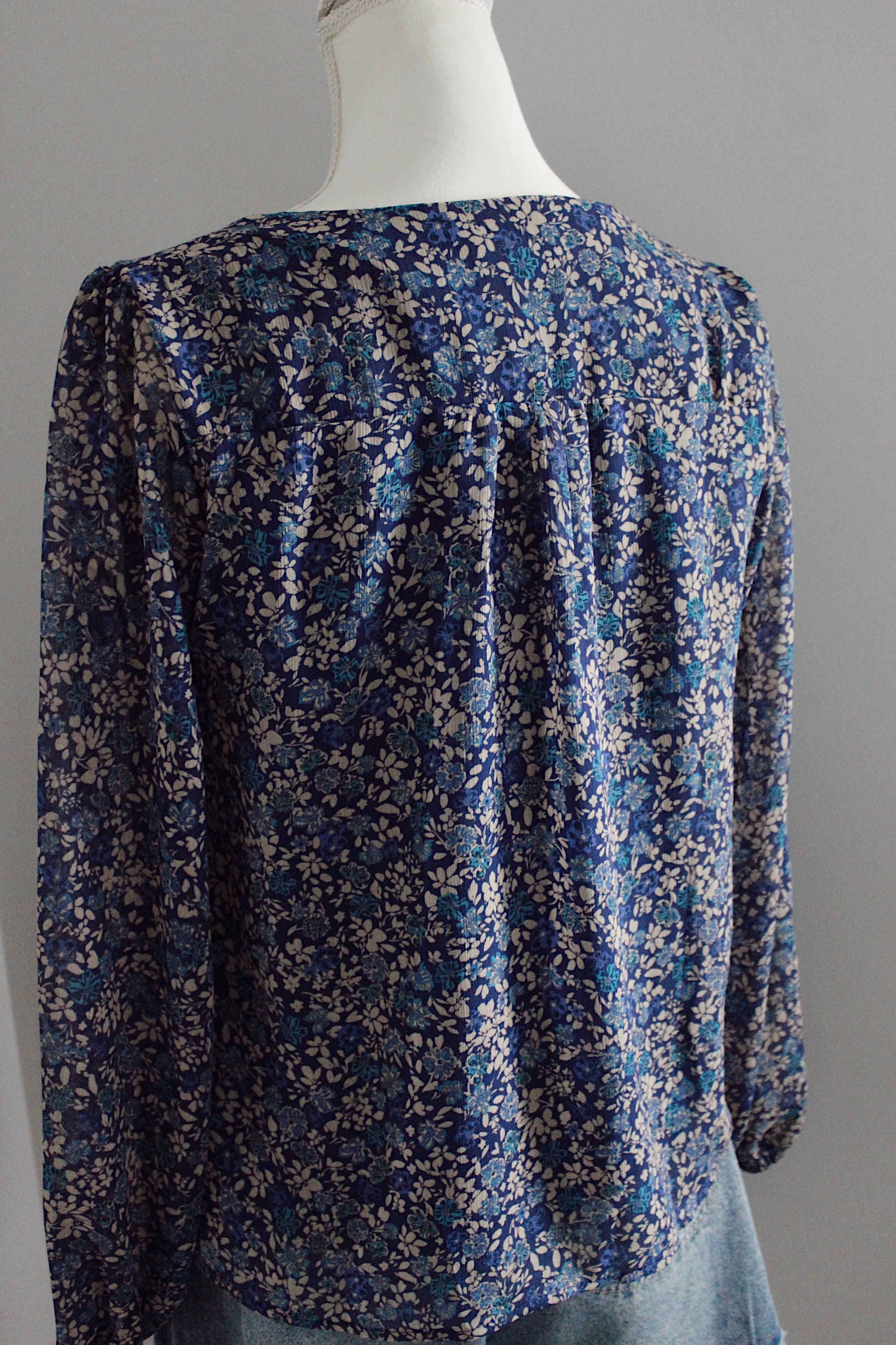 Autumn Meadow Floral Top