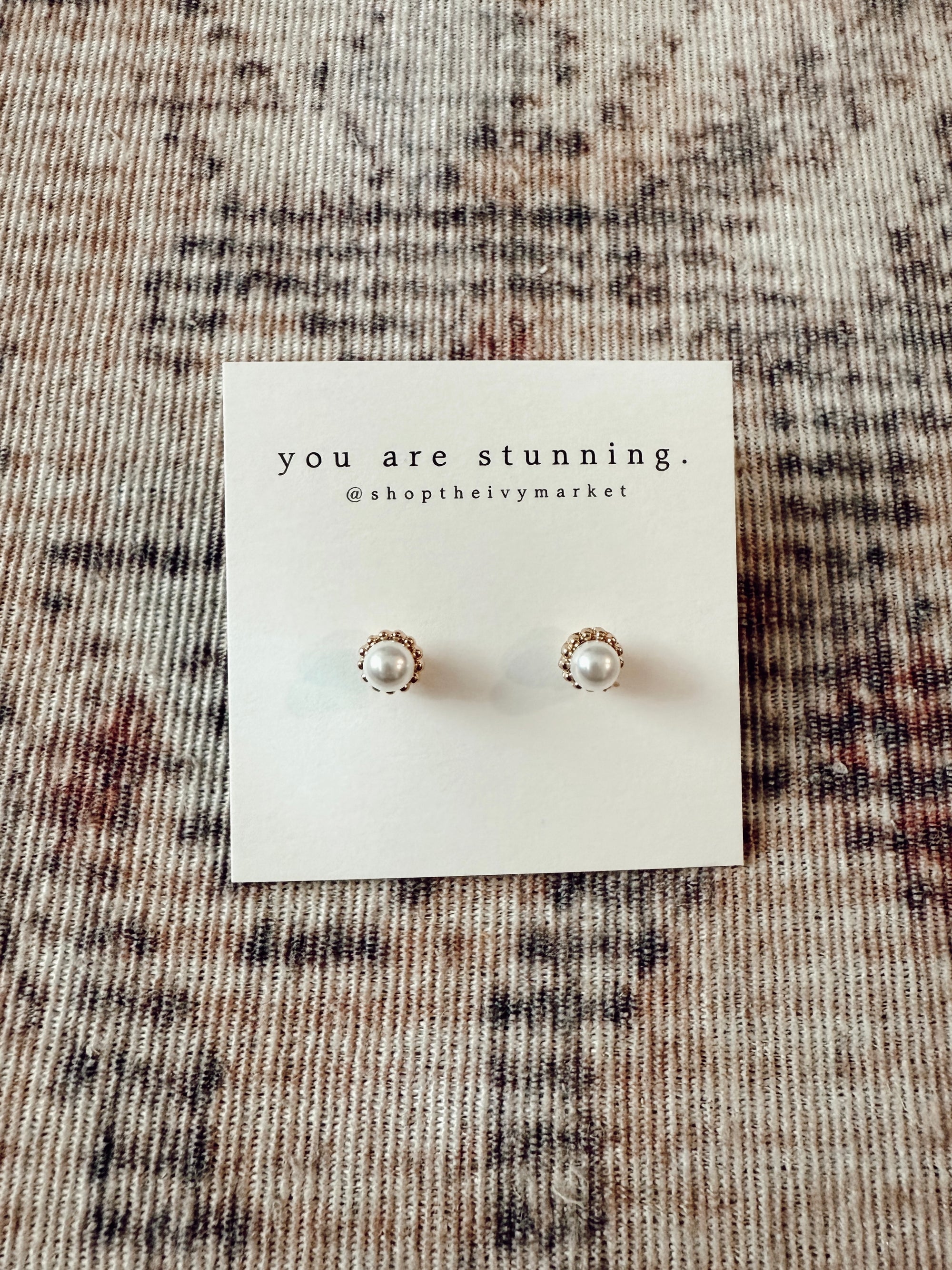 With Elegance Stud Earrings