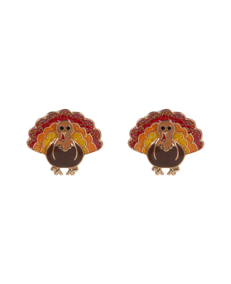 Turkey Time Stud Earrings