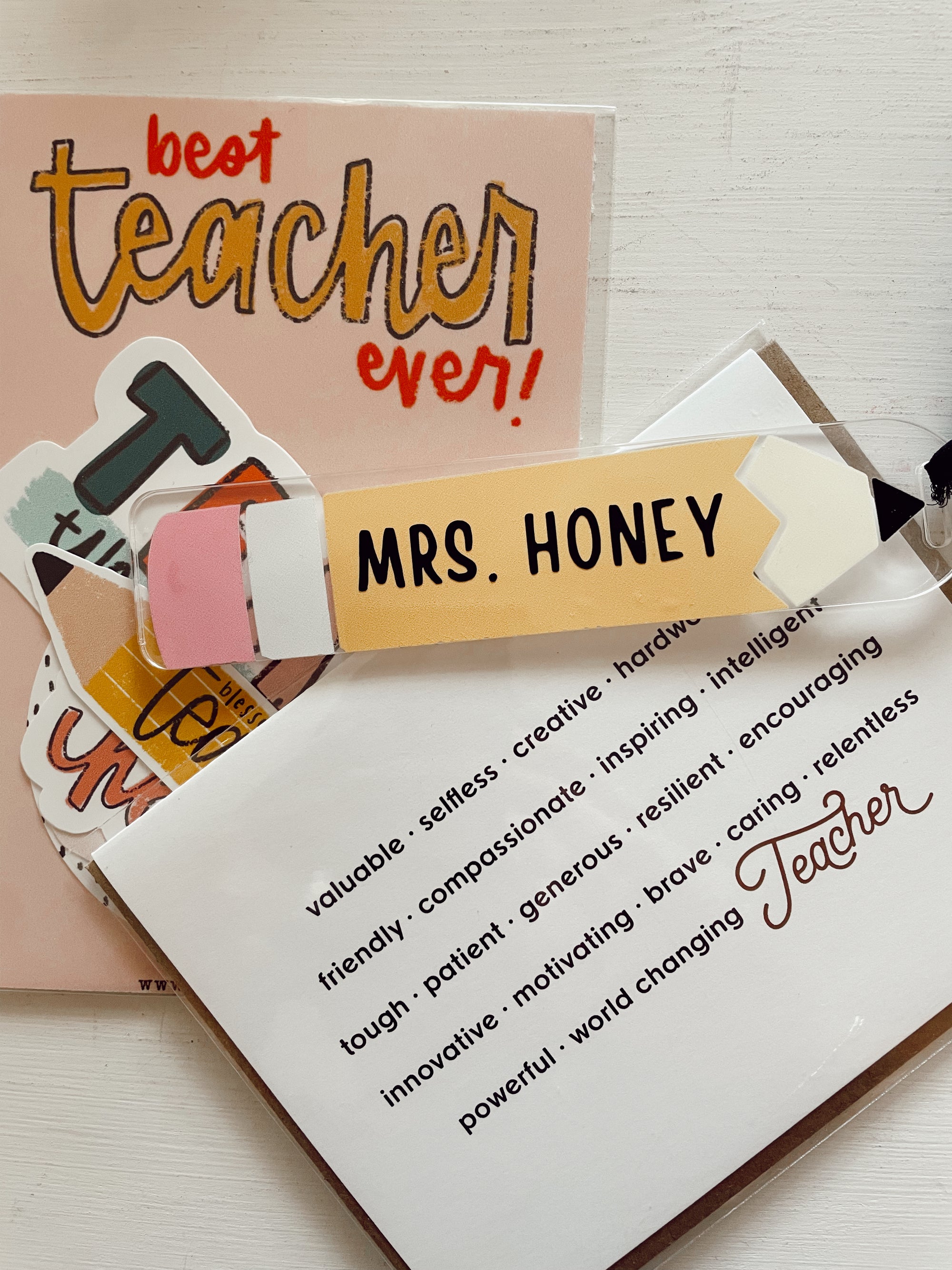 Best Teacher Ever Sticker Bundle