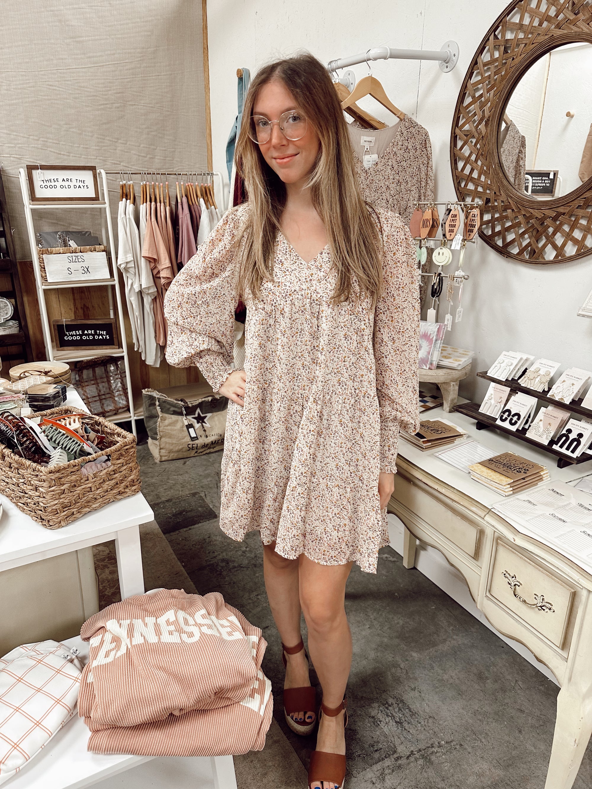 Fall Harvest Tiered Dress