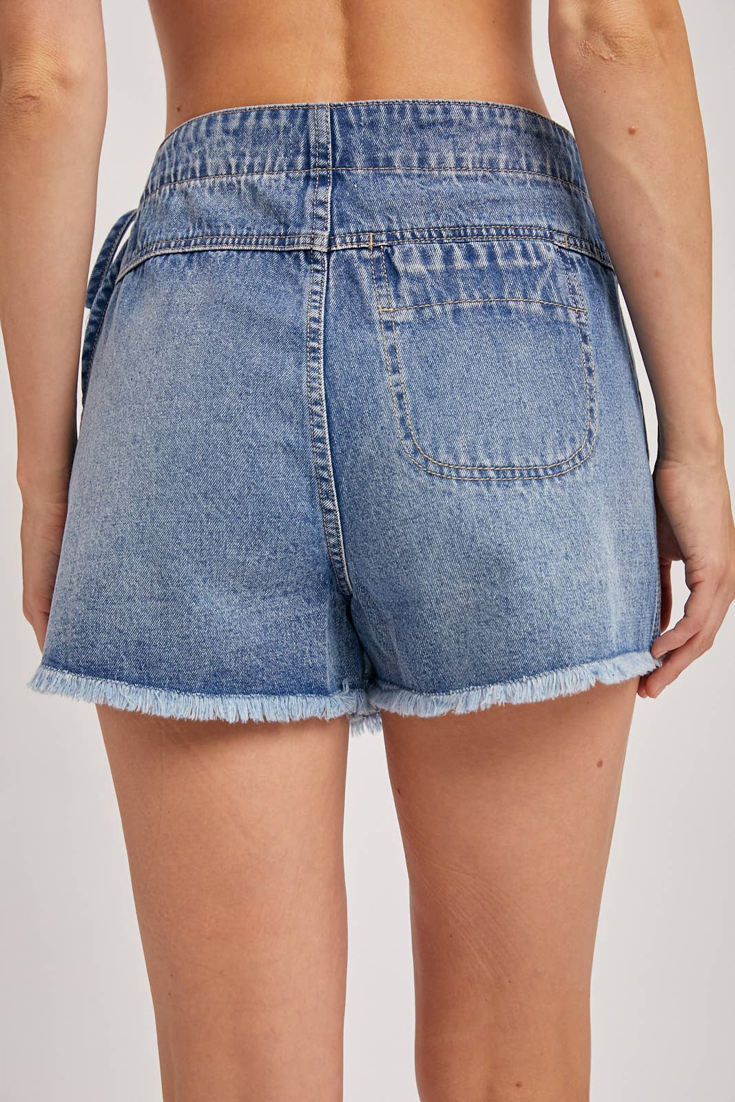 Booked & Busy Denim Skort