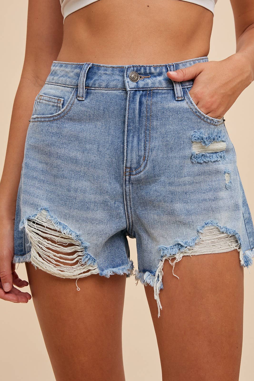 Goldie Denim Shorts