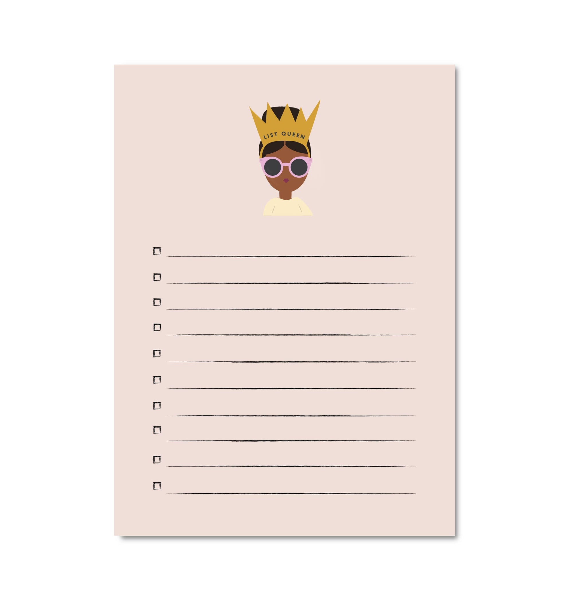 List Queen Notepad