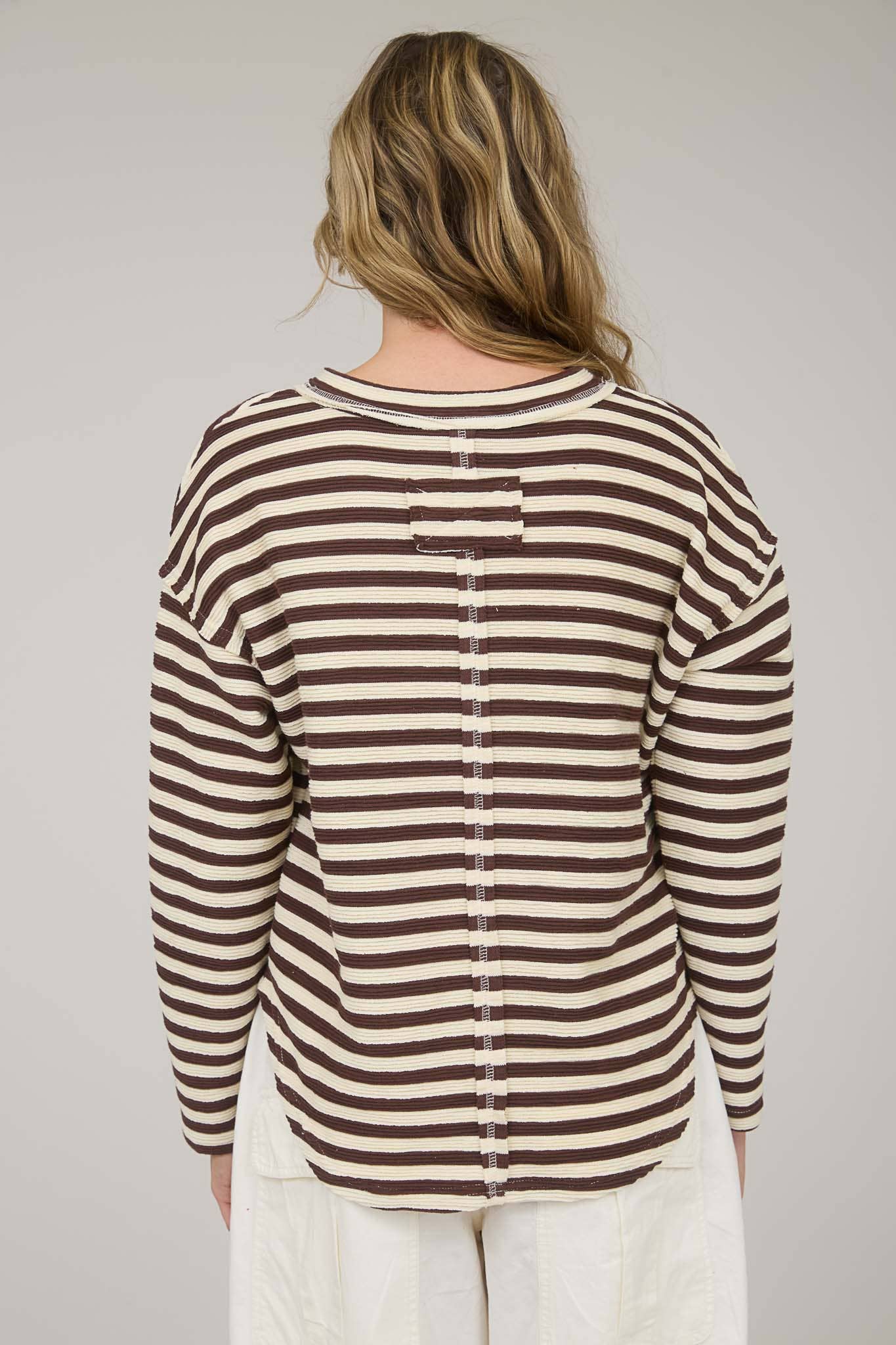 Cabin Weekend Striped Top
