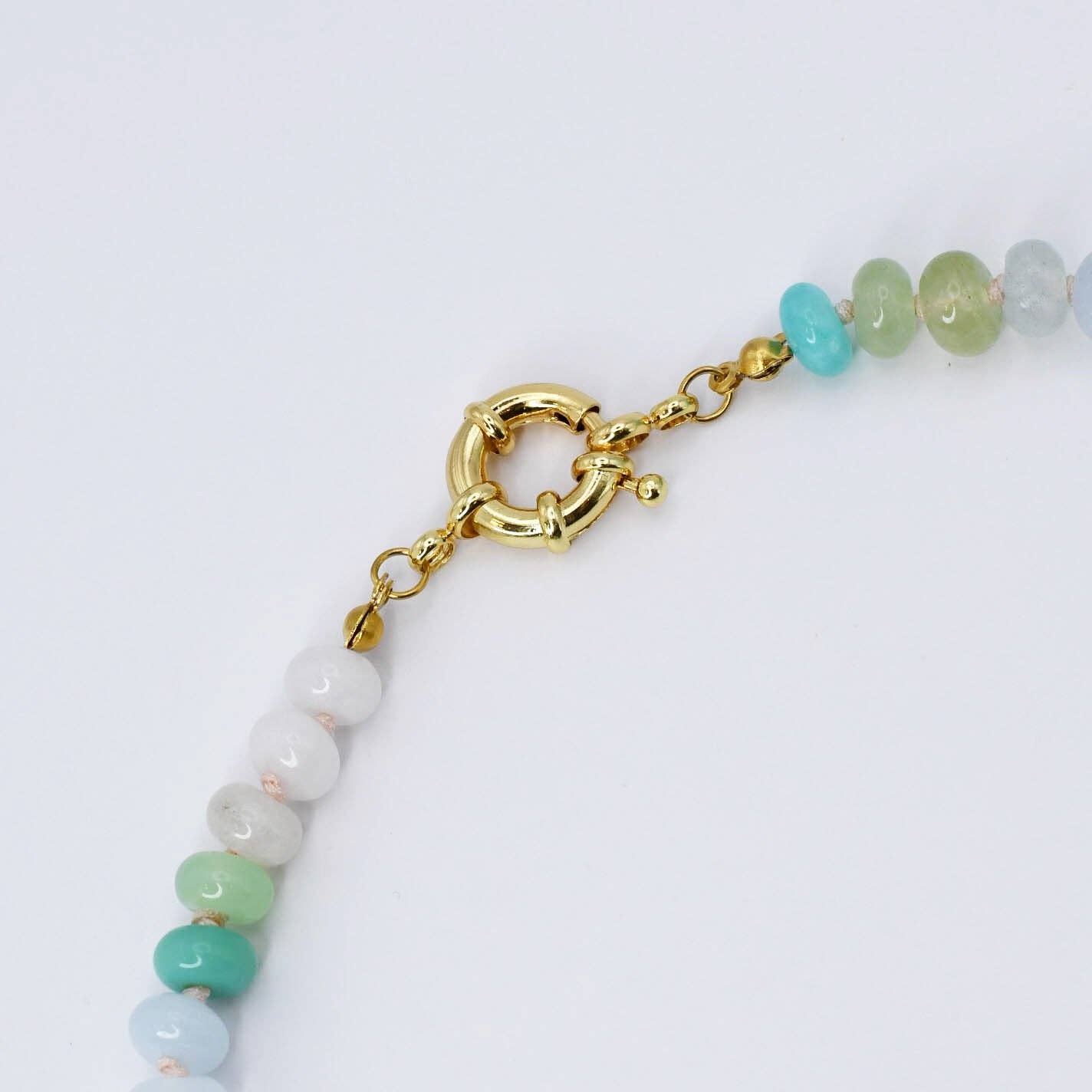 Minty Gemstone Necklace