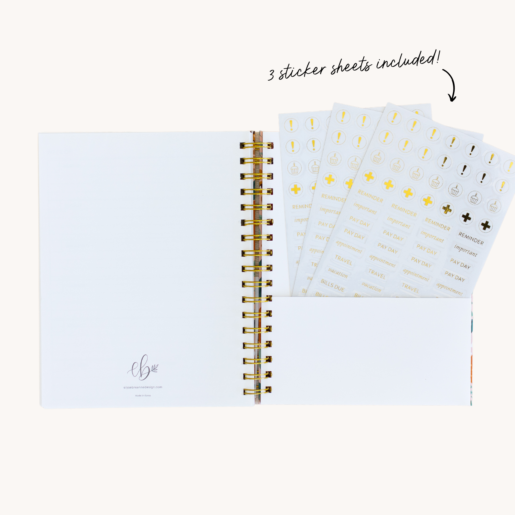 Limelight Watercolor 2024 Planner