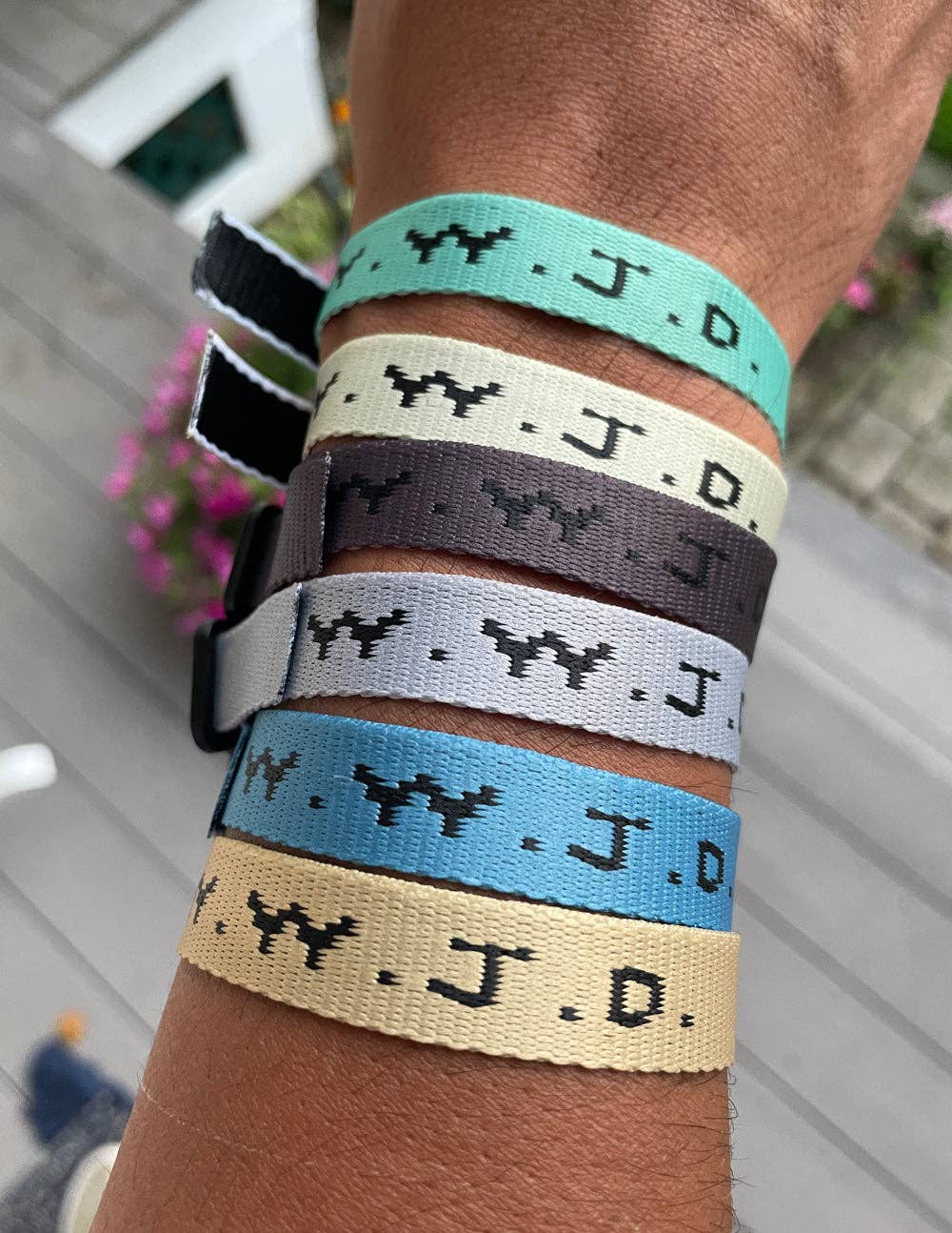 WWJD Surf Bracelet