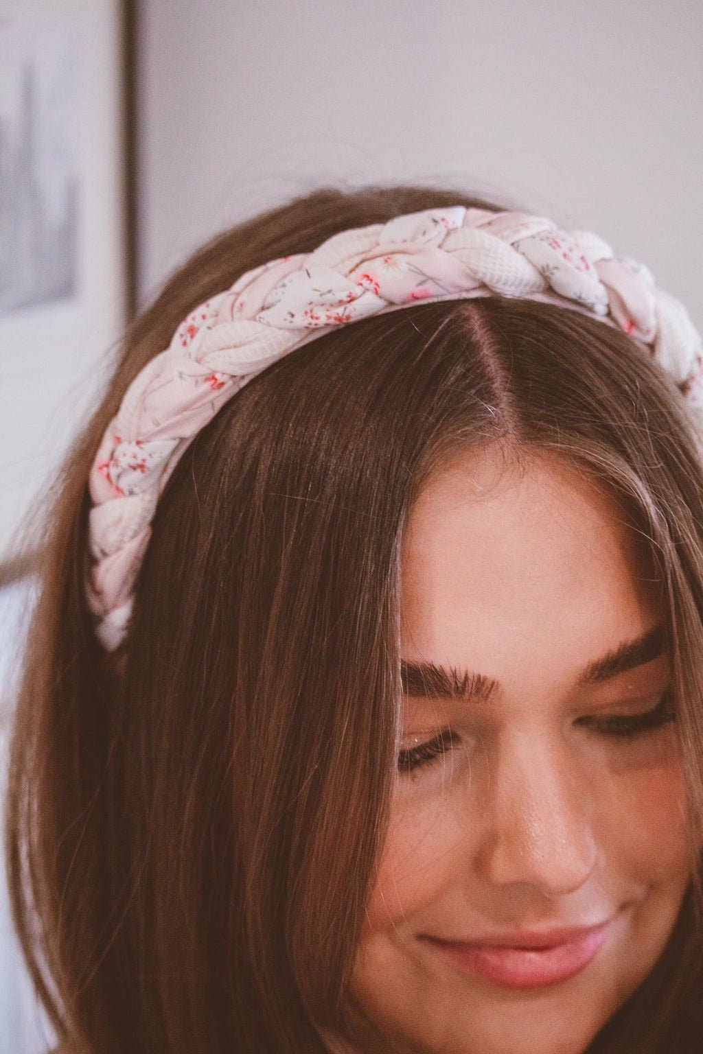 Morning Tea Floral Braided Headband