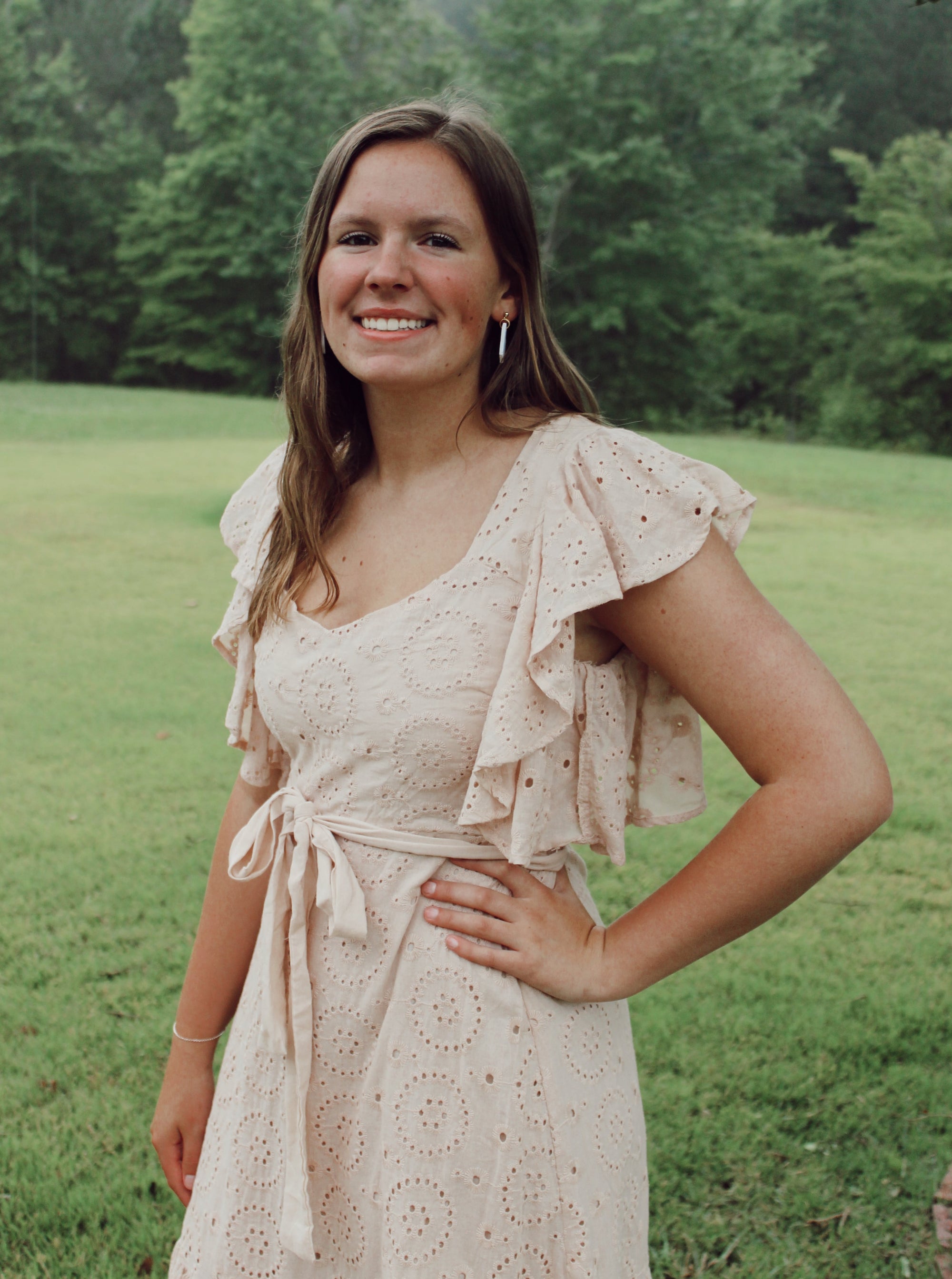 Making Me Blush Maxi Dress