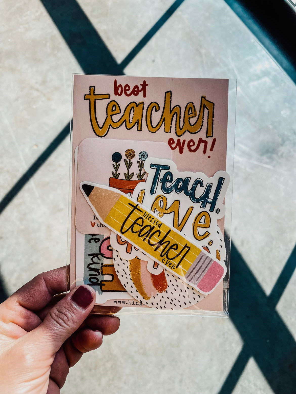 Best Teacher Ever Sticker Bundle