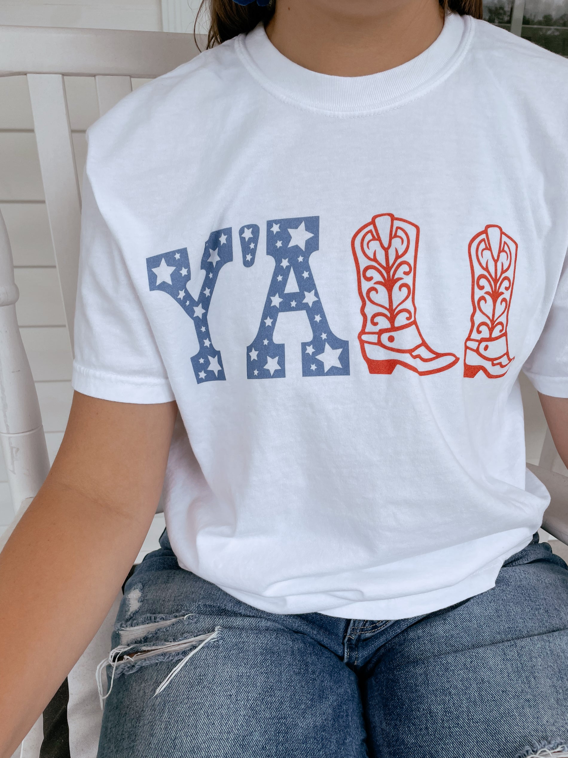 Patriotic Y'ALL Tee