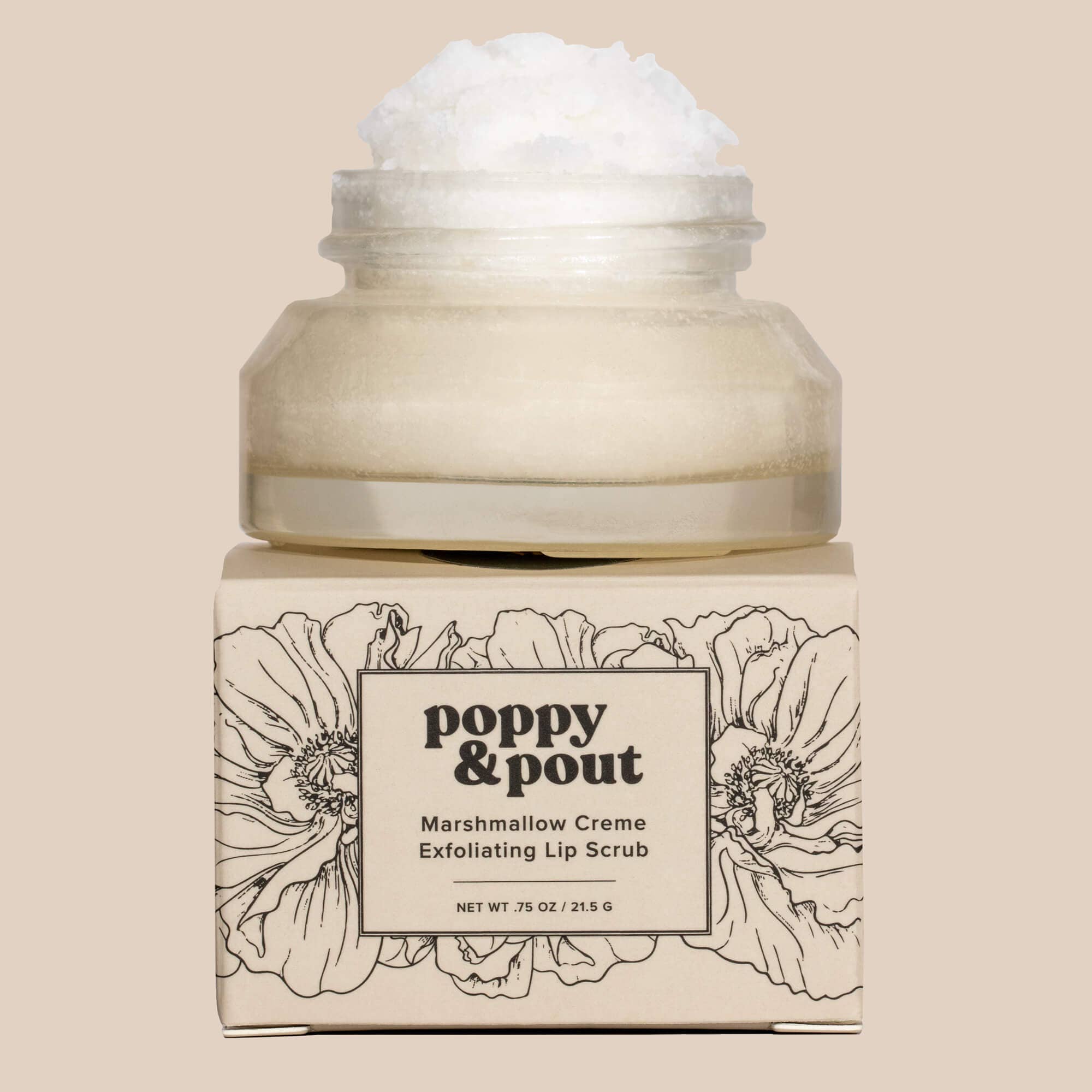 P&P Lip Scrub - Marshmallow Creme