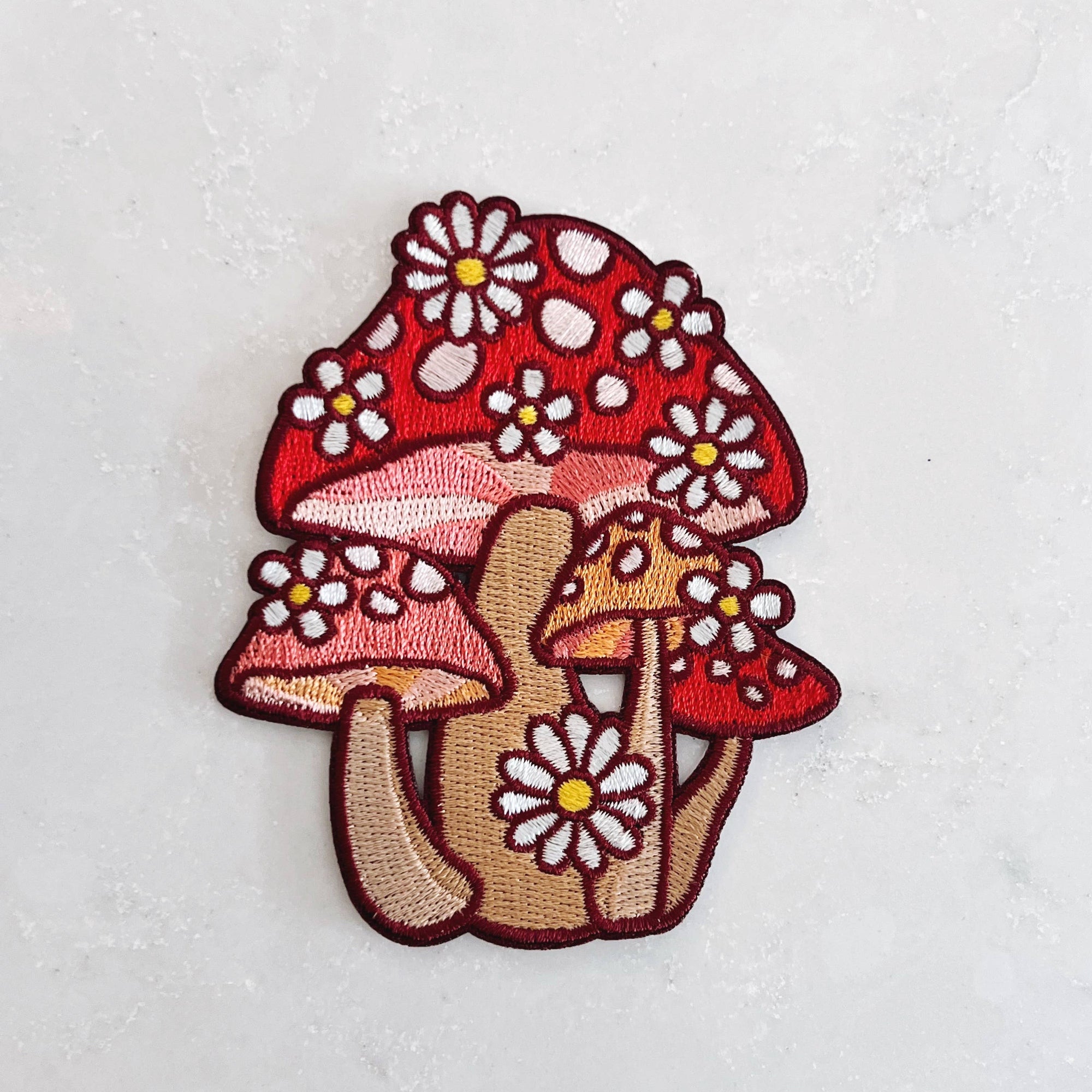 Mushroom & Daisy Patch