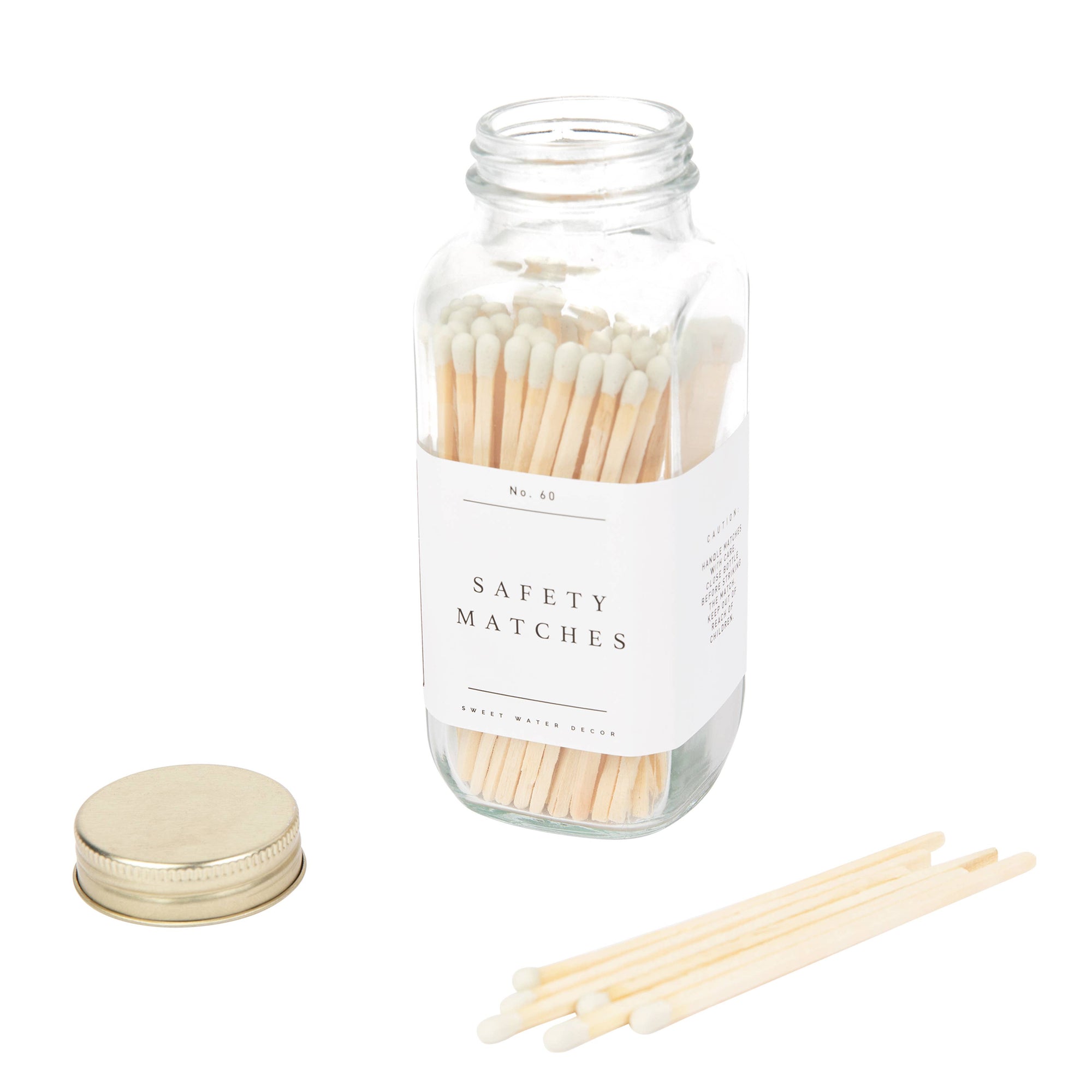 Safety Matches - White