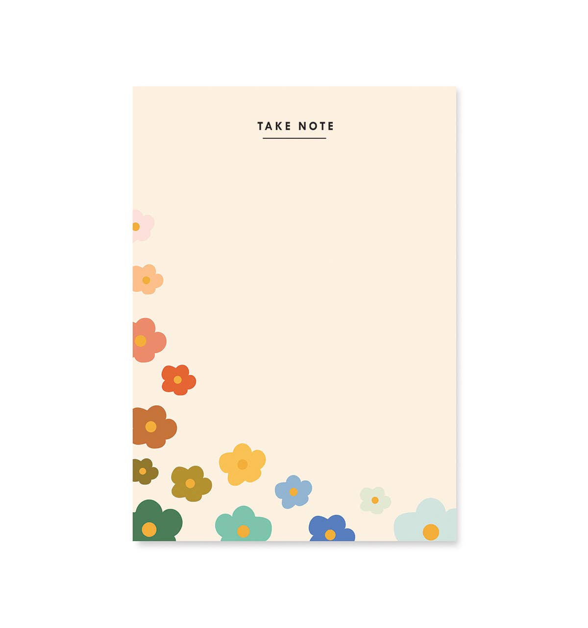 Take Note Floral Notepad