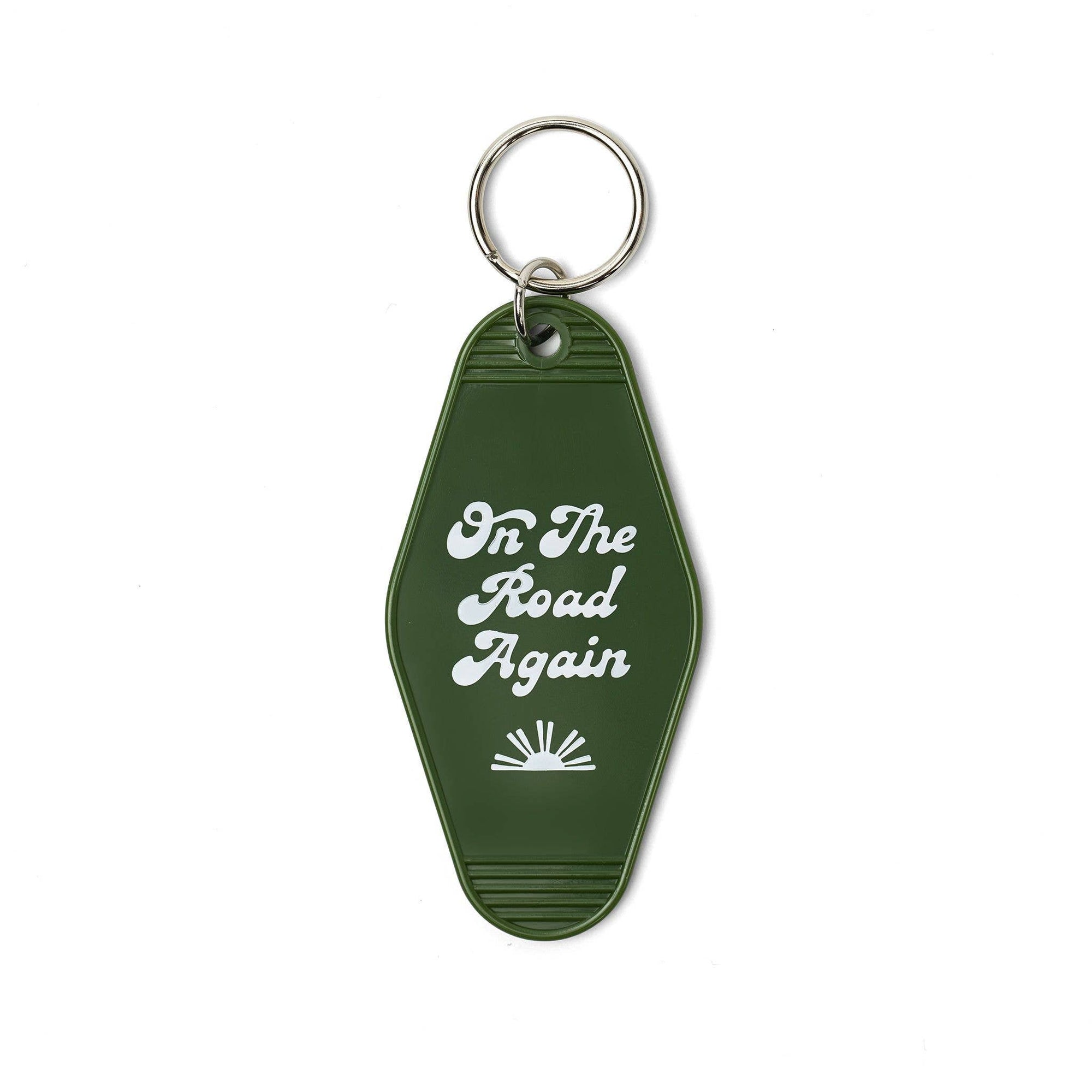 On the Road Again Keychain