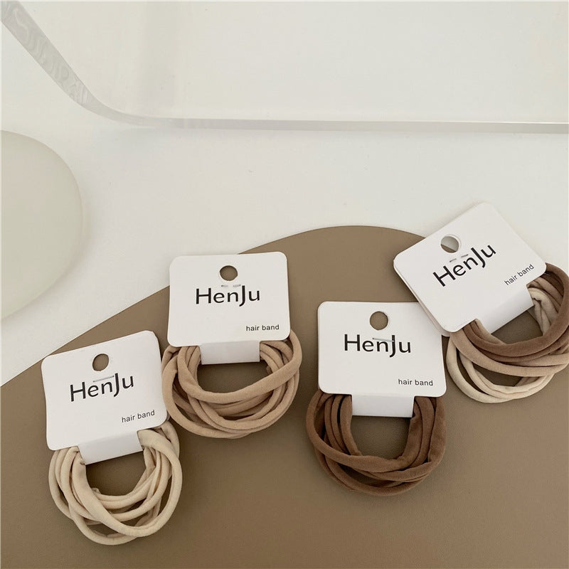Soft Rolled Hair Band Set