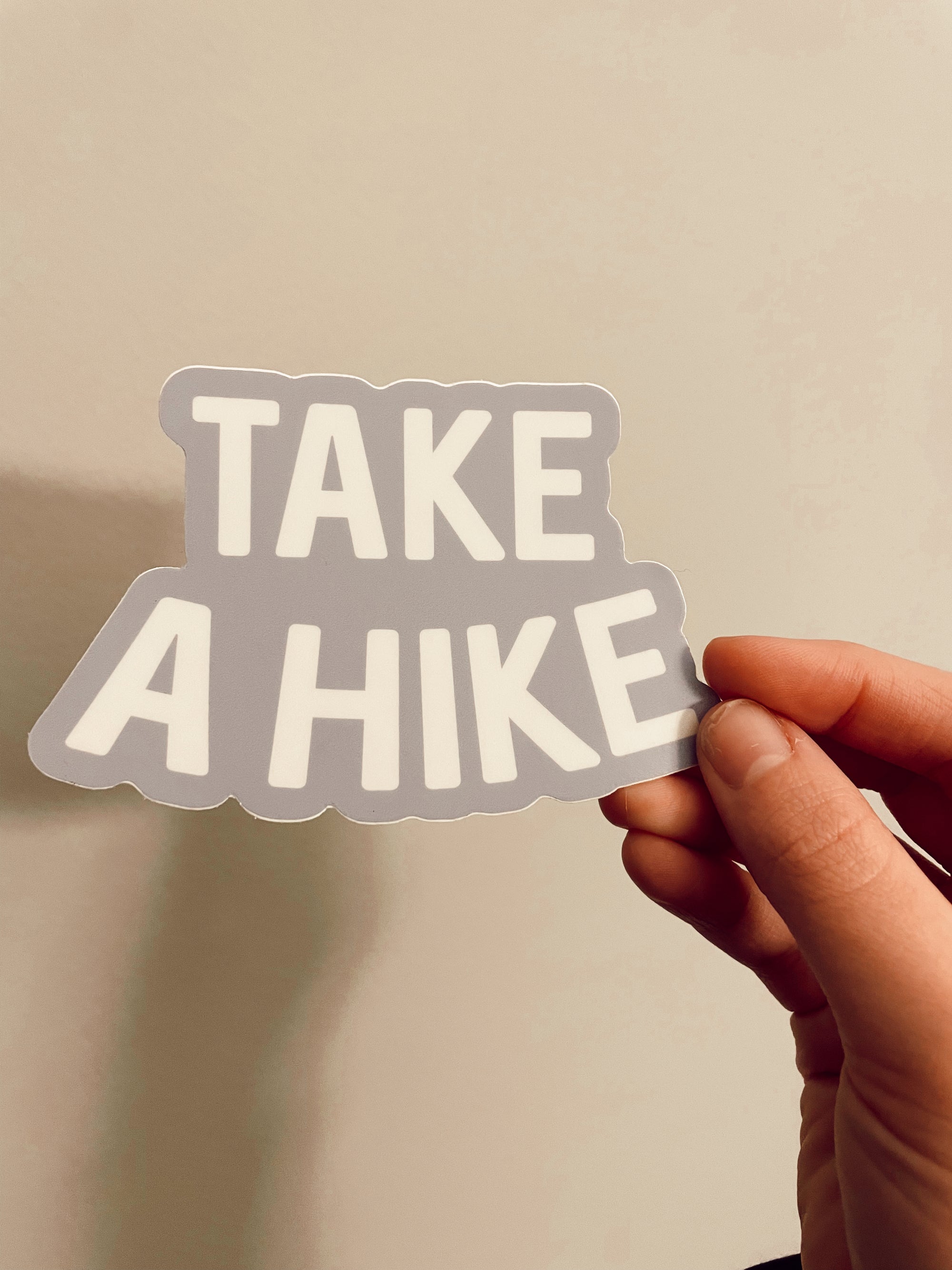 Take A Hike Sticker