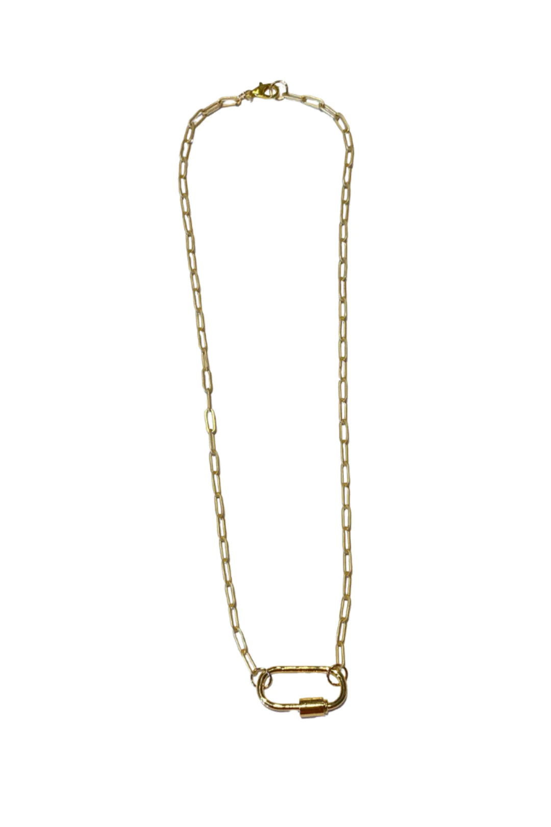 Classic Gold Charm Necklace
