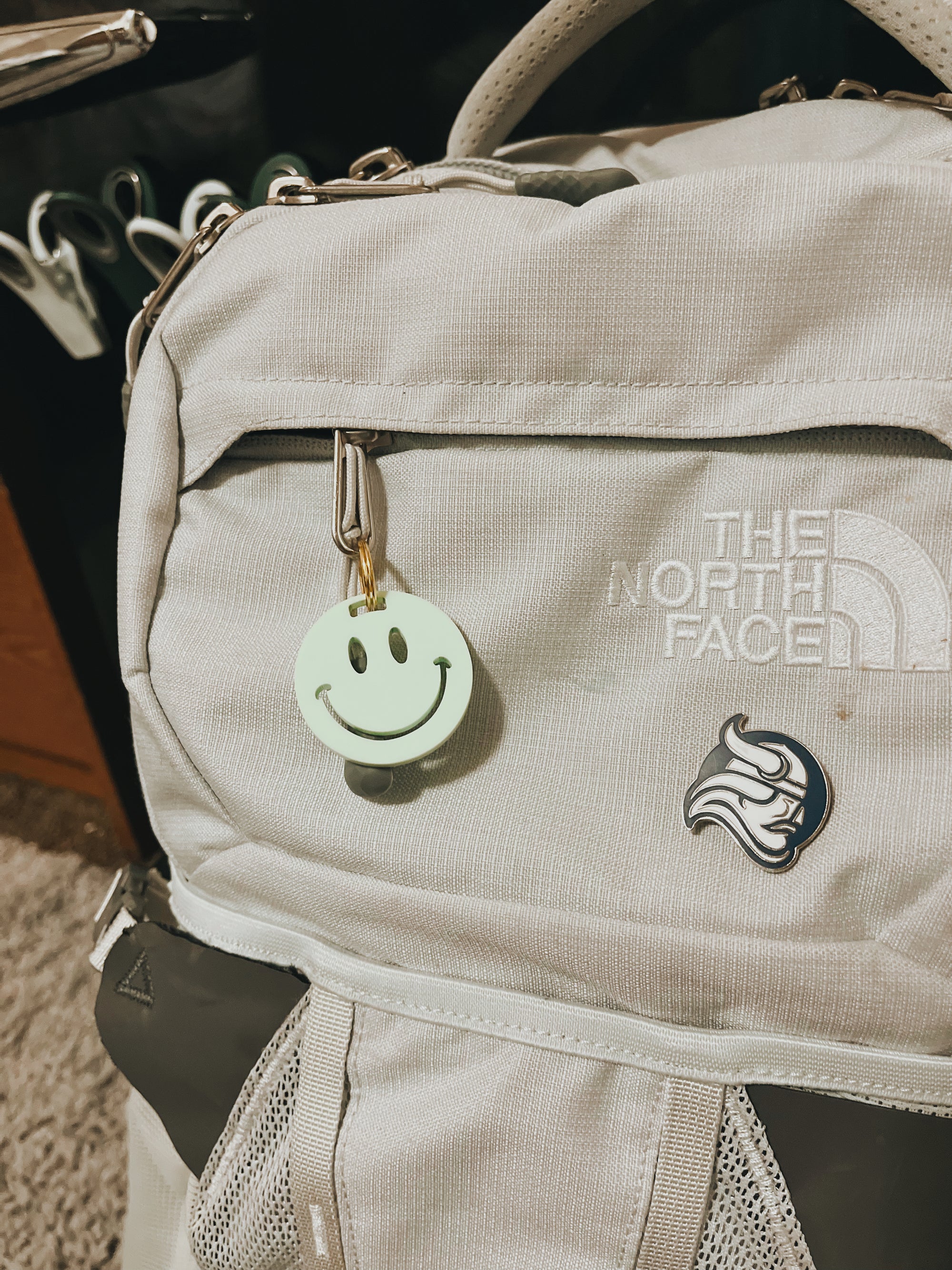 Smiley Pet Tag / Mini Keychain