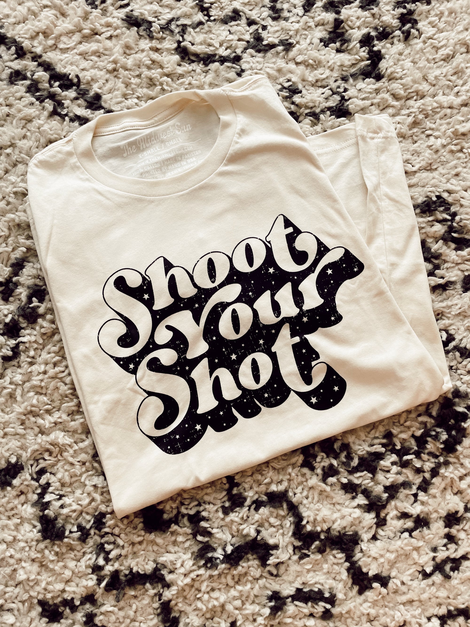 Shoot Your Shot Oversized Tee
