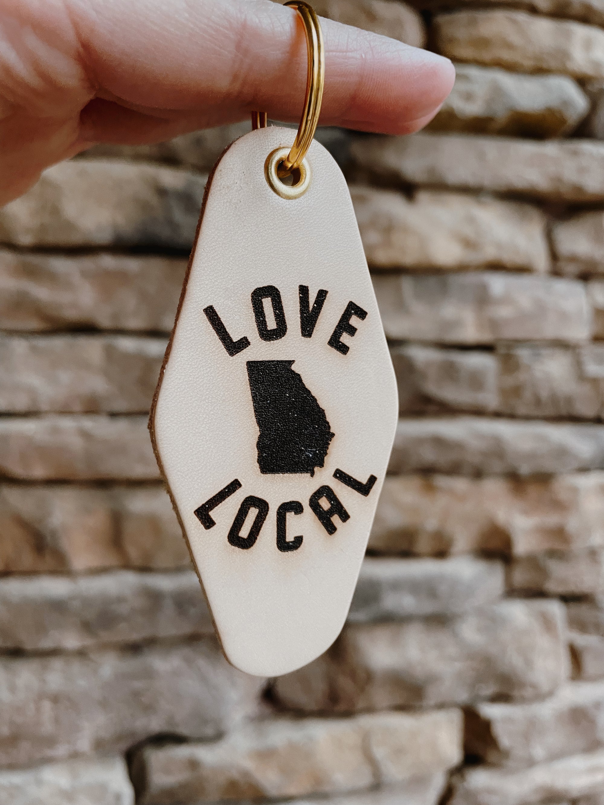 Love Local Keychain