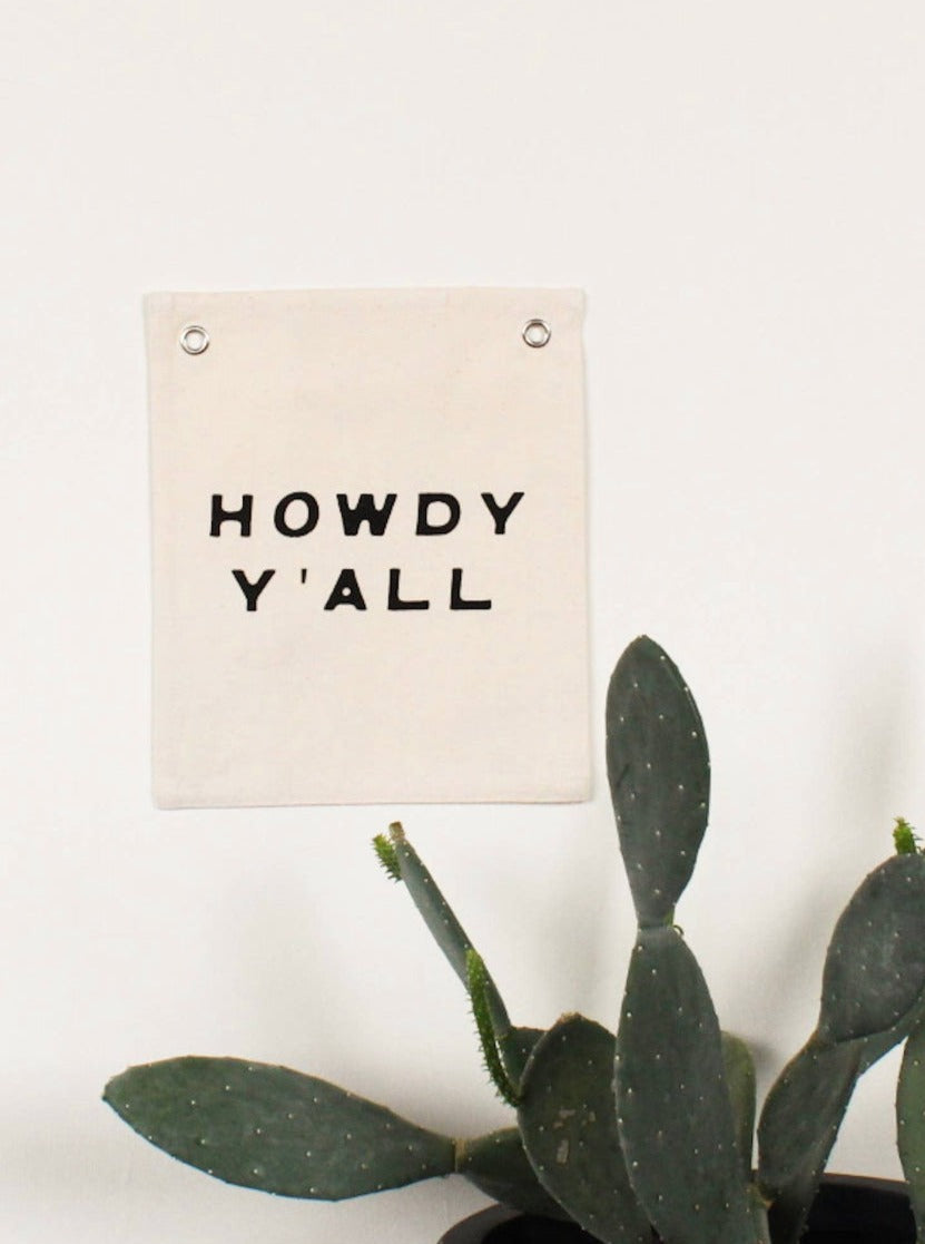 Howdy Y'all Banner