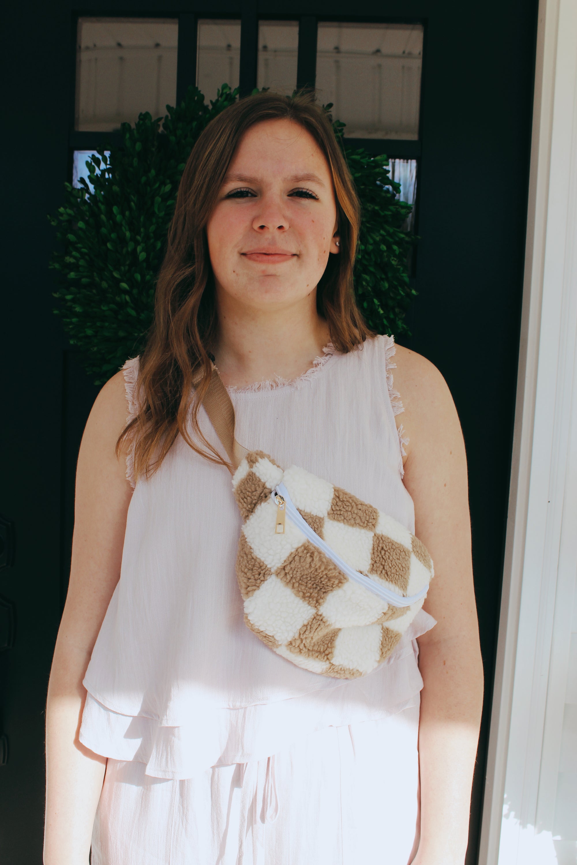 Checkered Bum Bag