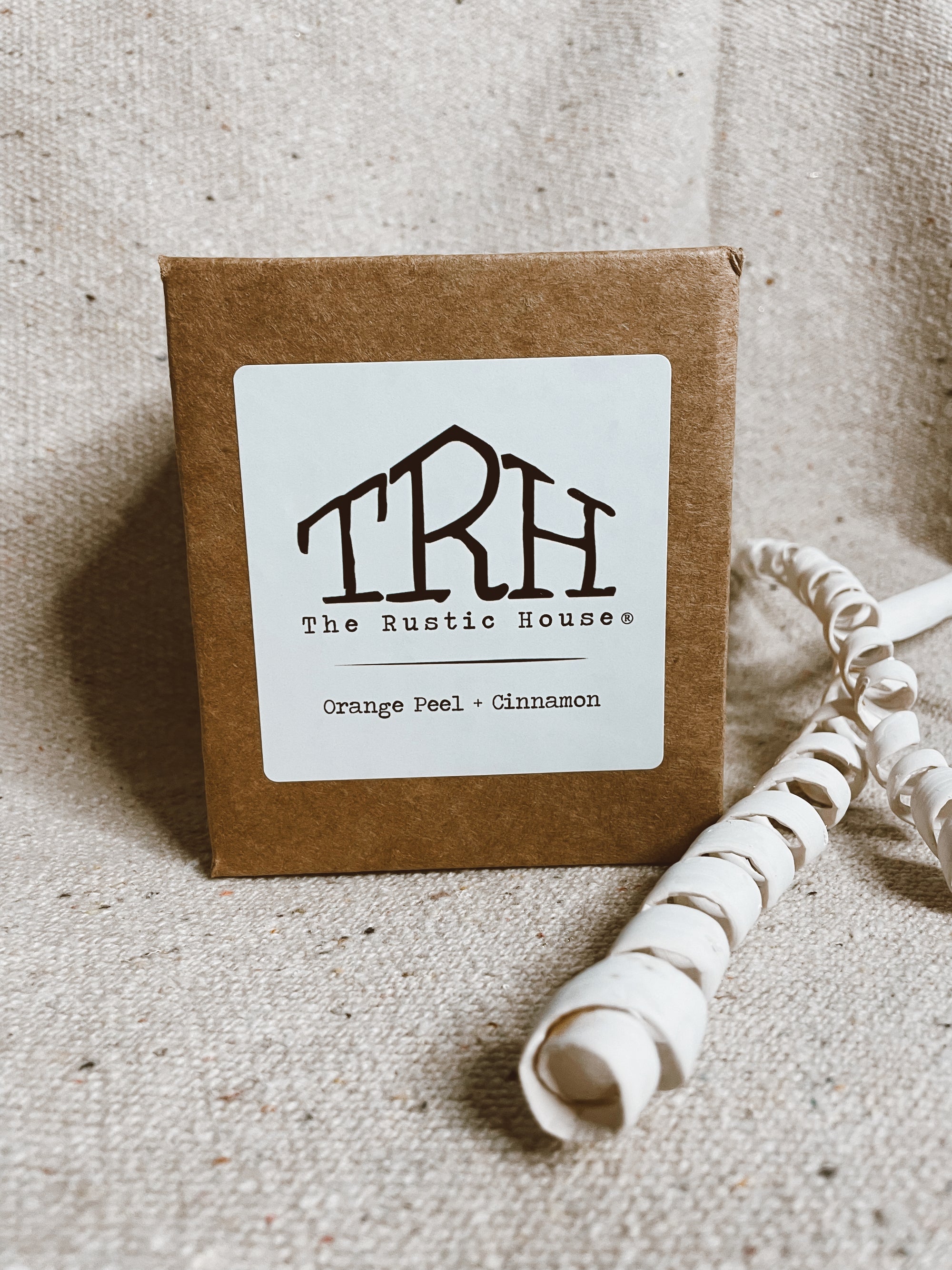 Orange Peel + Cinnamon Candle